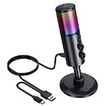 RRP £44.65 SOOMFON Gaming USB Microphone