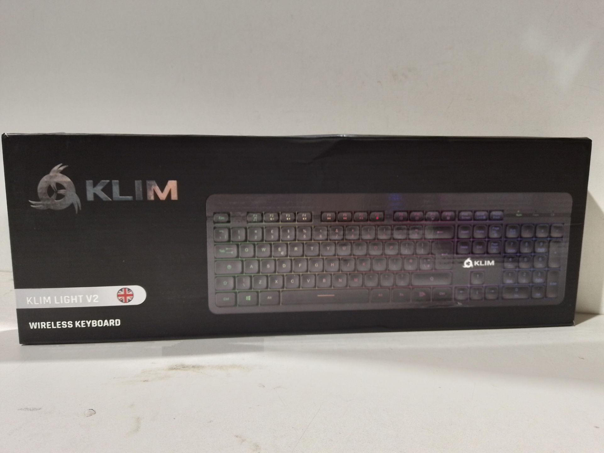 RRP £33.46 KLIM Light V2 Wireless Keyboard + Slim - Image 2 of 2