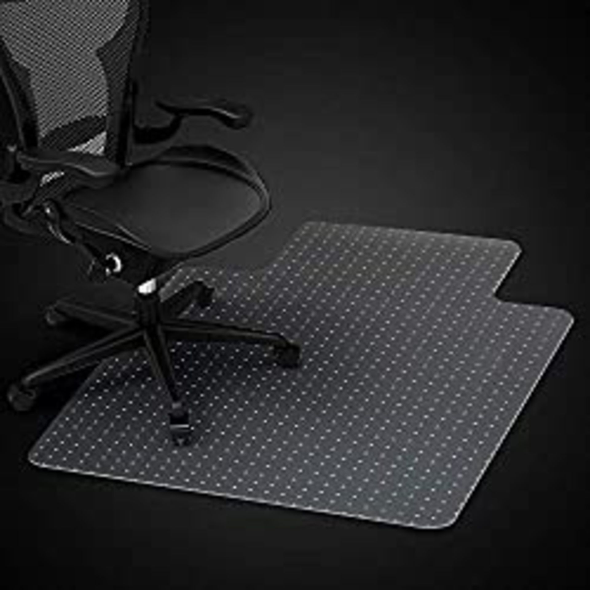 RRP £33.49 Azadx Clear Chair Mat for Low/No Pile Carpeted Floor