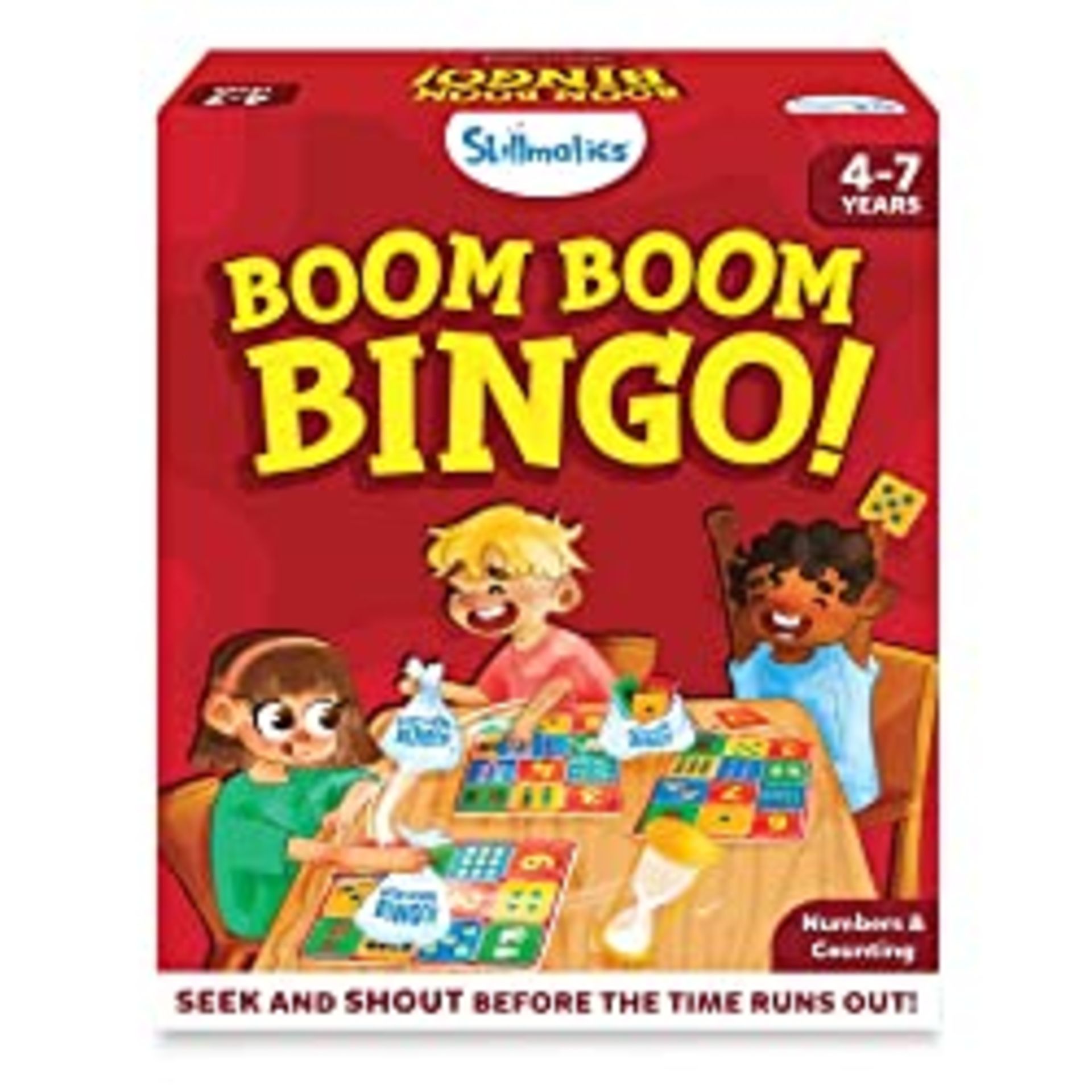RRP £20.09 BRAND NEW STOCK Skillmatics Bingo Preschool Board Game - Numbers & Counting