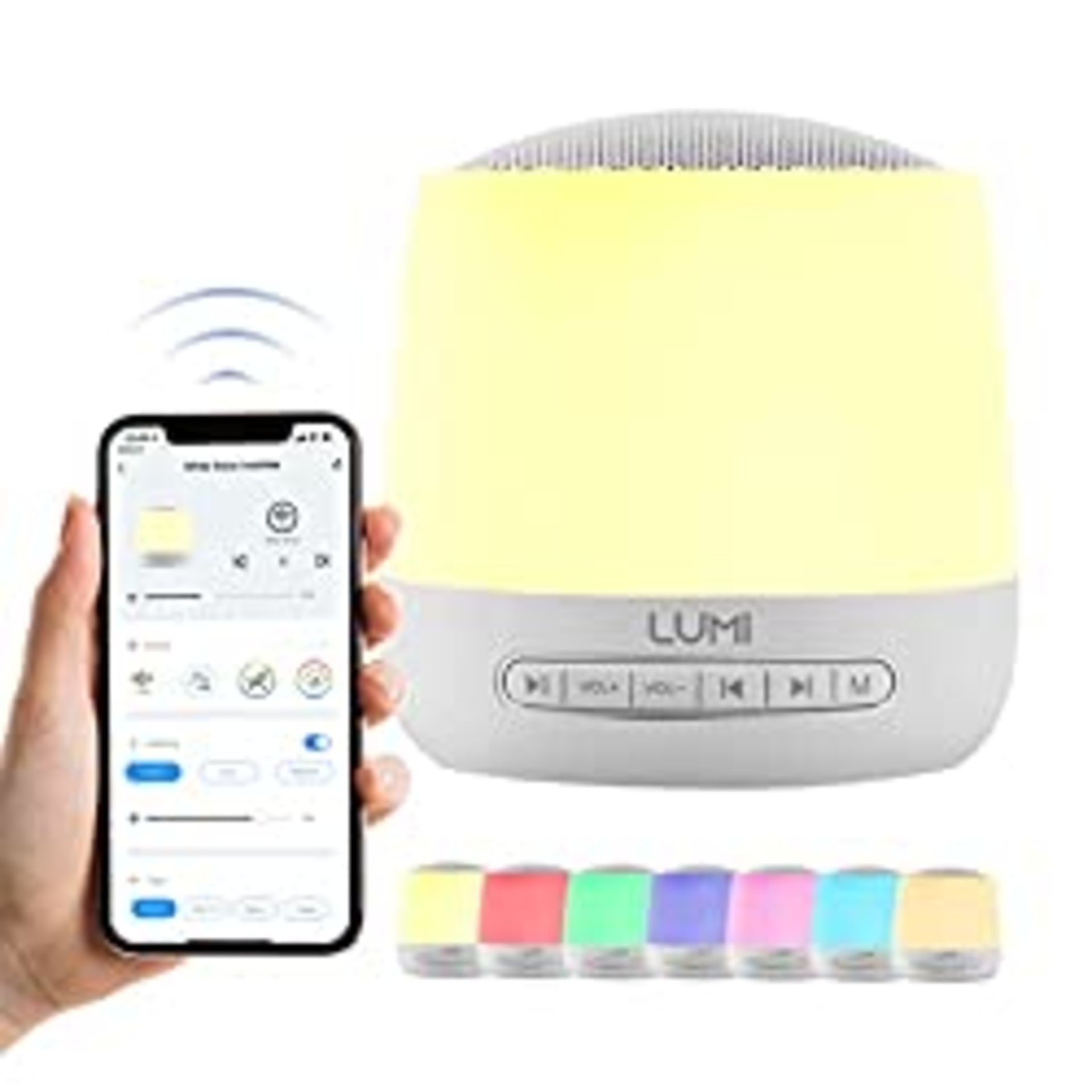 RRP £39.07 LUMI | App White Noise Machine | White Noise Machine