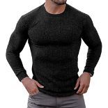 RRP £22.31 BRAND NEW STOCK Mens T Shirt Fashion Collarless Polo Shirts Tops Muscle