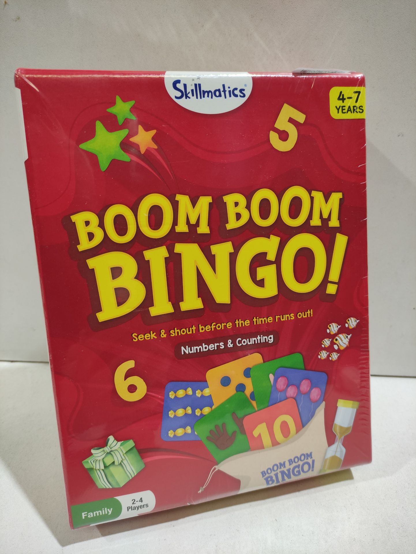 RRP £20.09 BRAND NEW STOCK Skillmatics Bingo Preschool Board Game - Numbers & Counting - Image 2 of 2