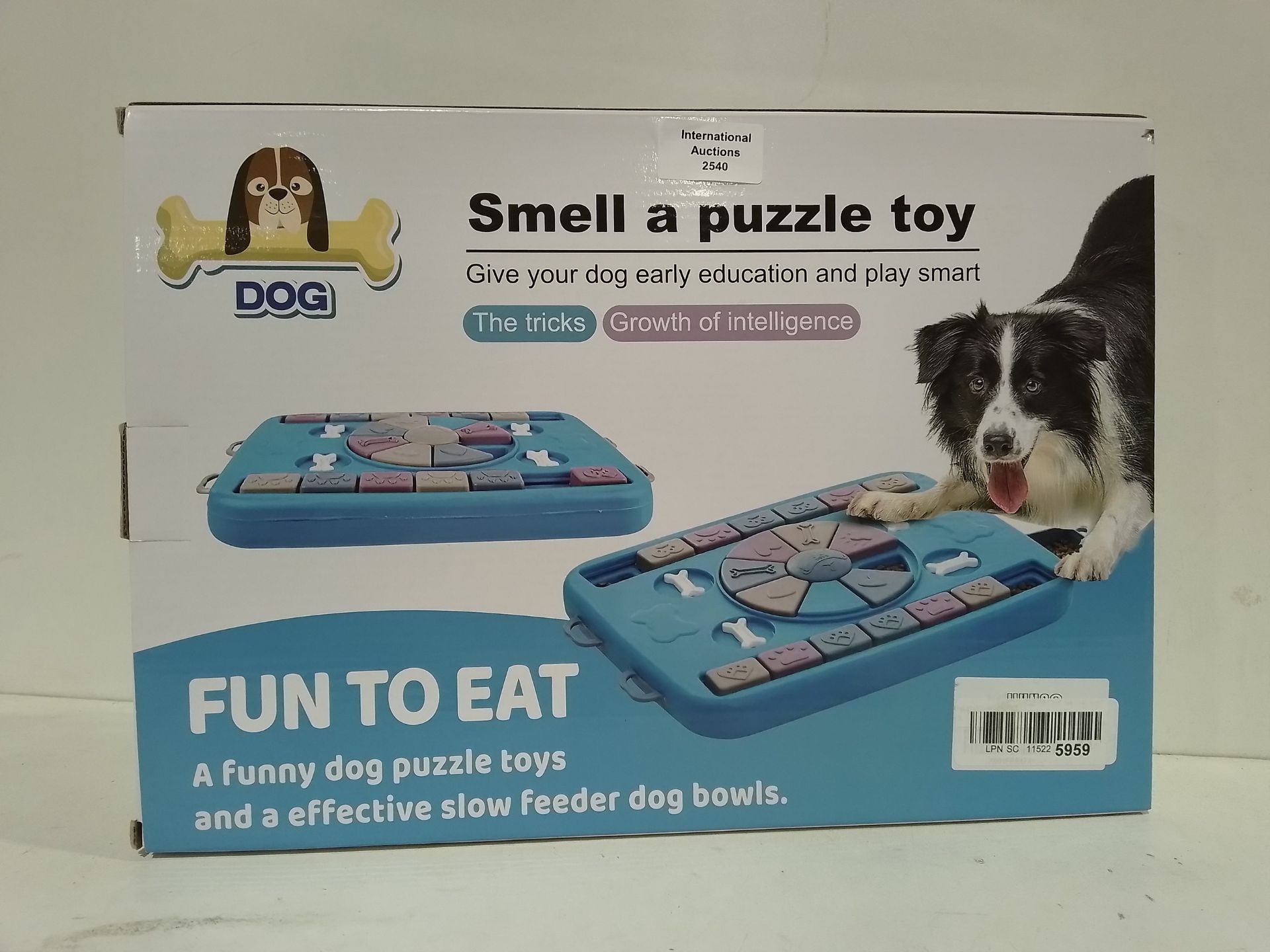 RRP £21.20 Dog Puzzle Feeder Treat Toys - Image 2 of 2