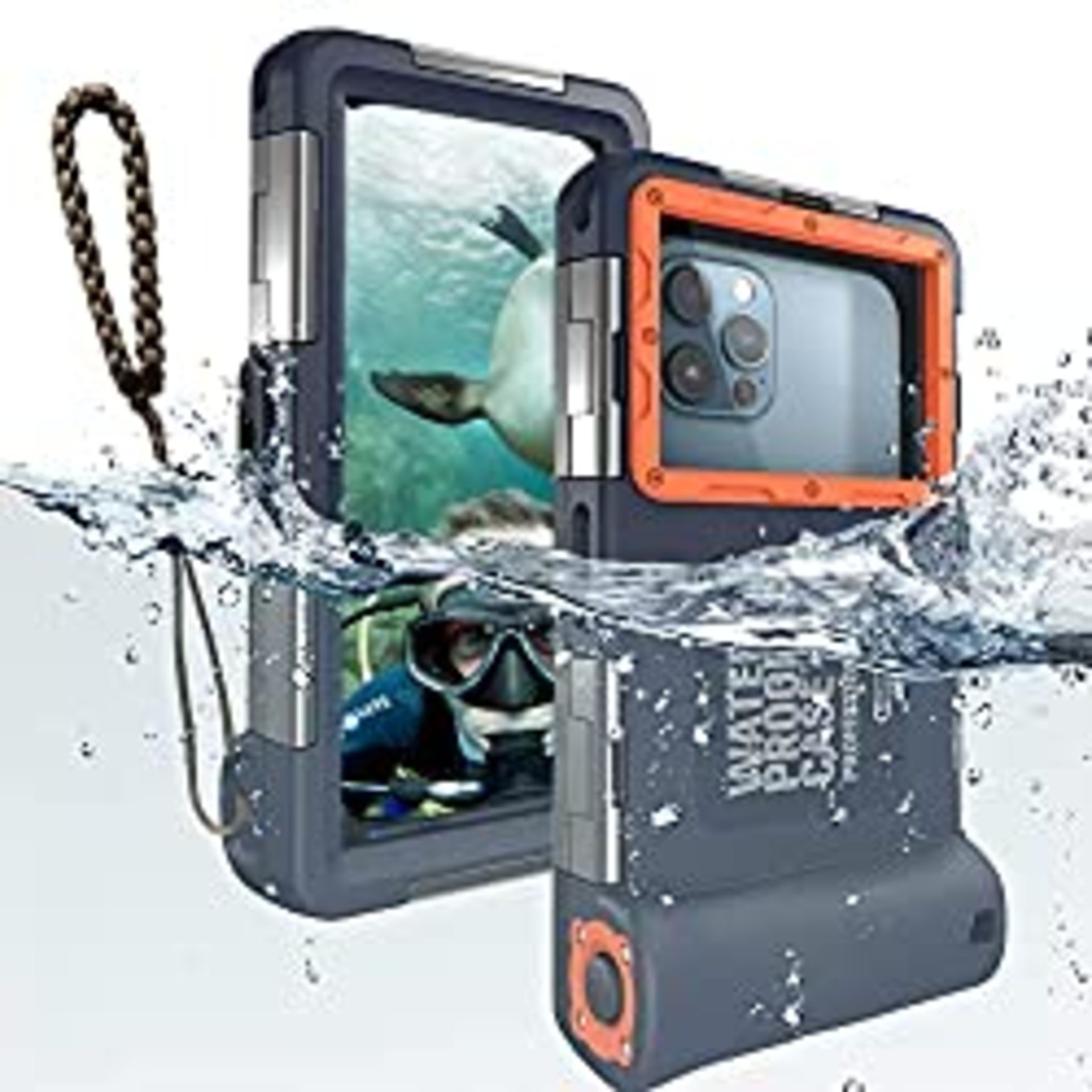 RRP £55.45 BRAND NEW STOCK FocRelaxer Waterproof Phone Case Universal Smartphones