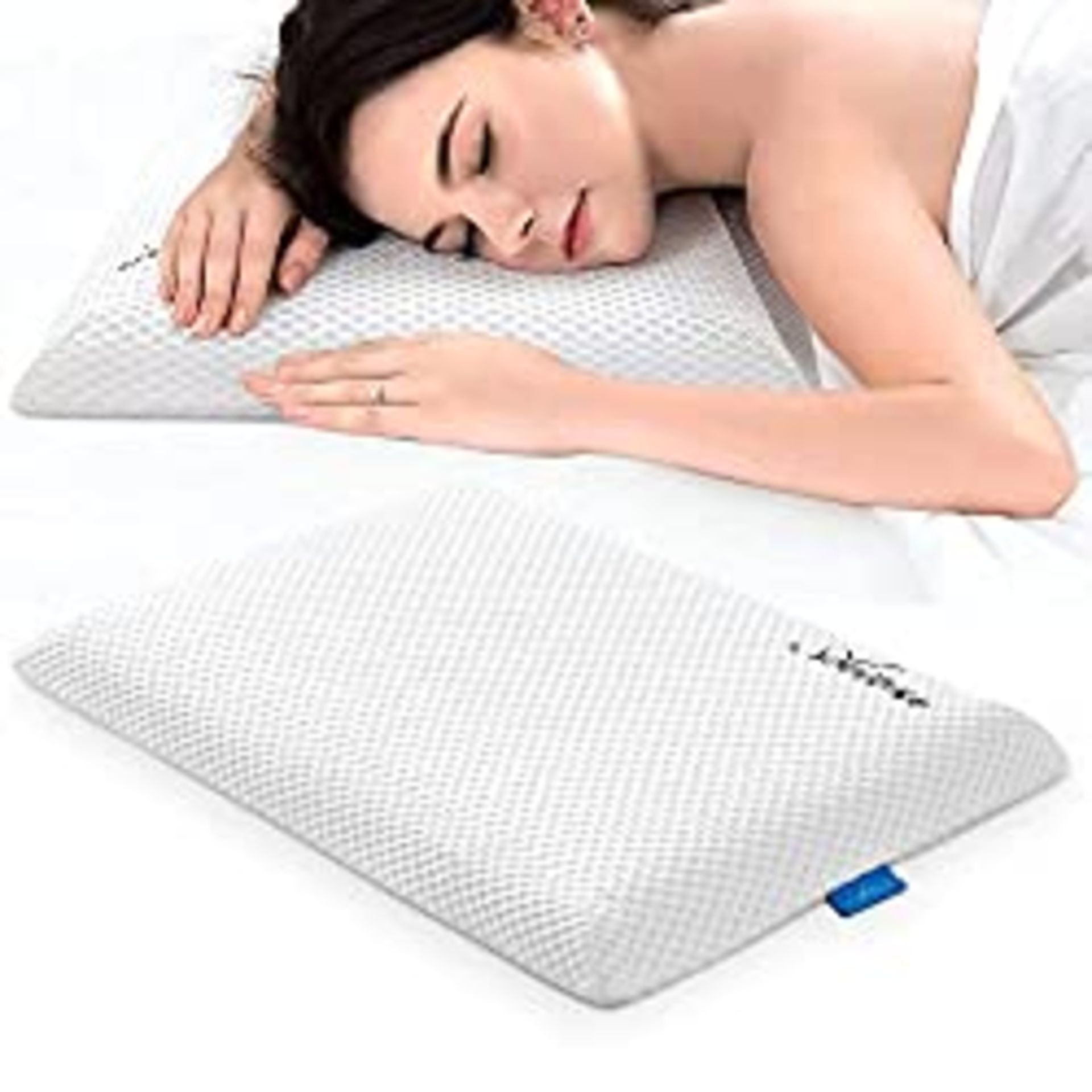 RRP £39.76 AOTOZE Thin Pillow for Adults | Super Slim Pillow |