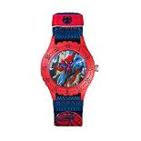 RRP £14.50 Spiderman Children's Analogue Quartz Watch with Textile wrist Strap SPD3495