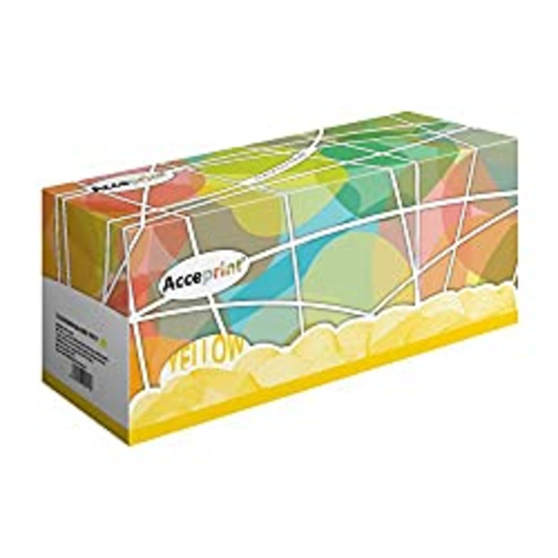 RRP £12.06 Acceprint 122A Q3962A CRG701Y Toner cartridge Yellow