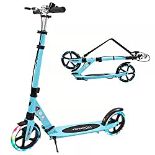 RRP £99.25 LED Light Wheels Scooter for Kids Ages 8-12