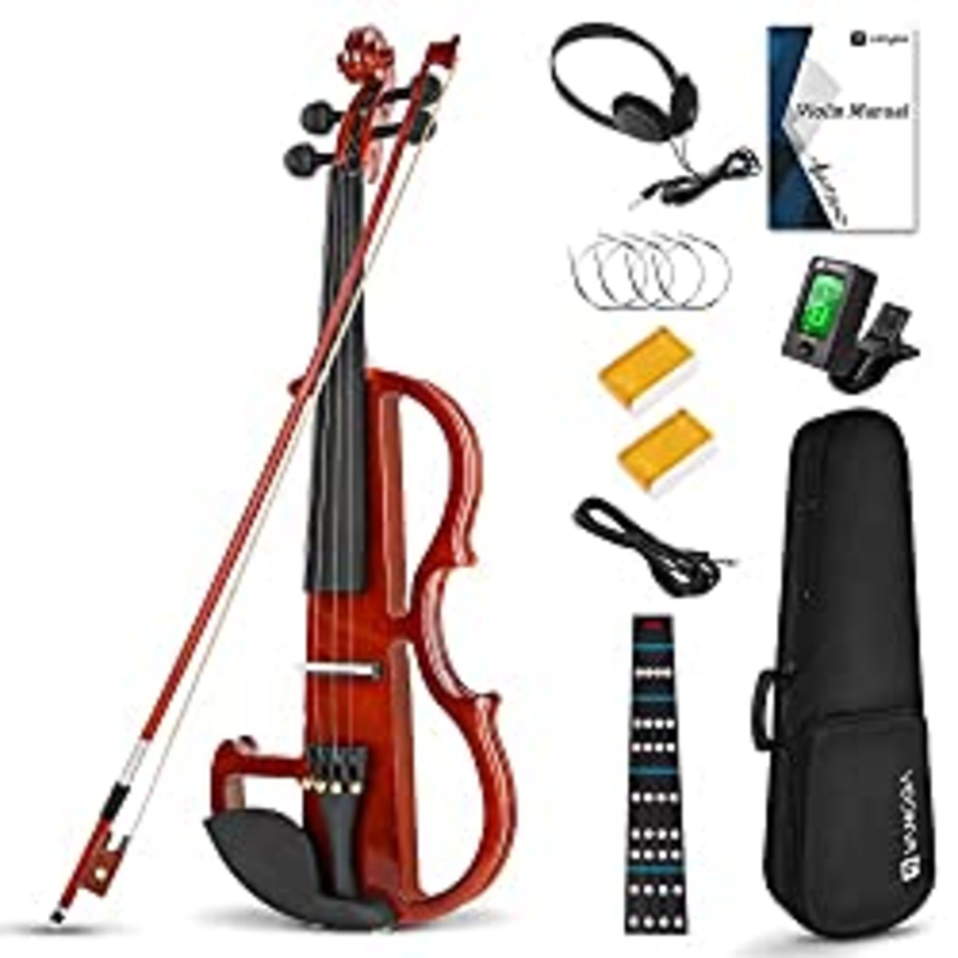 RRP £95.19 Vangoa Electric Violin