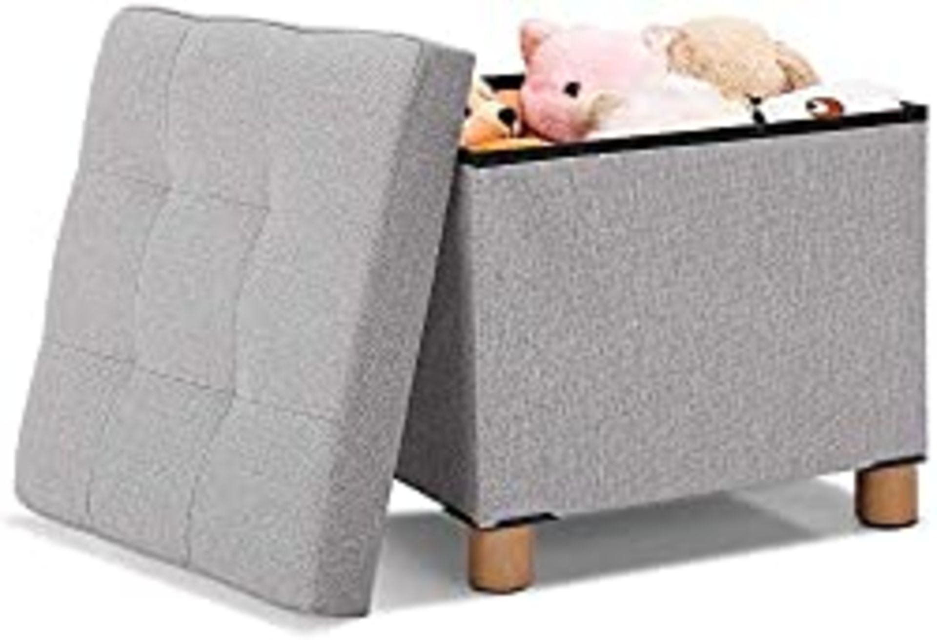 RRP £27.72 Greensen Storage Footstools with Storage Ottoman Storage Boxes