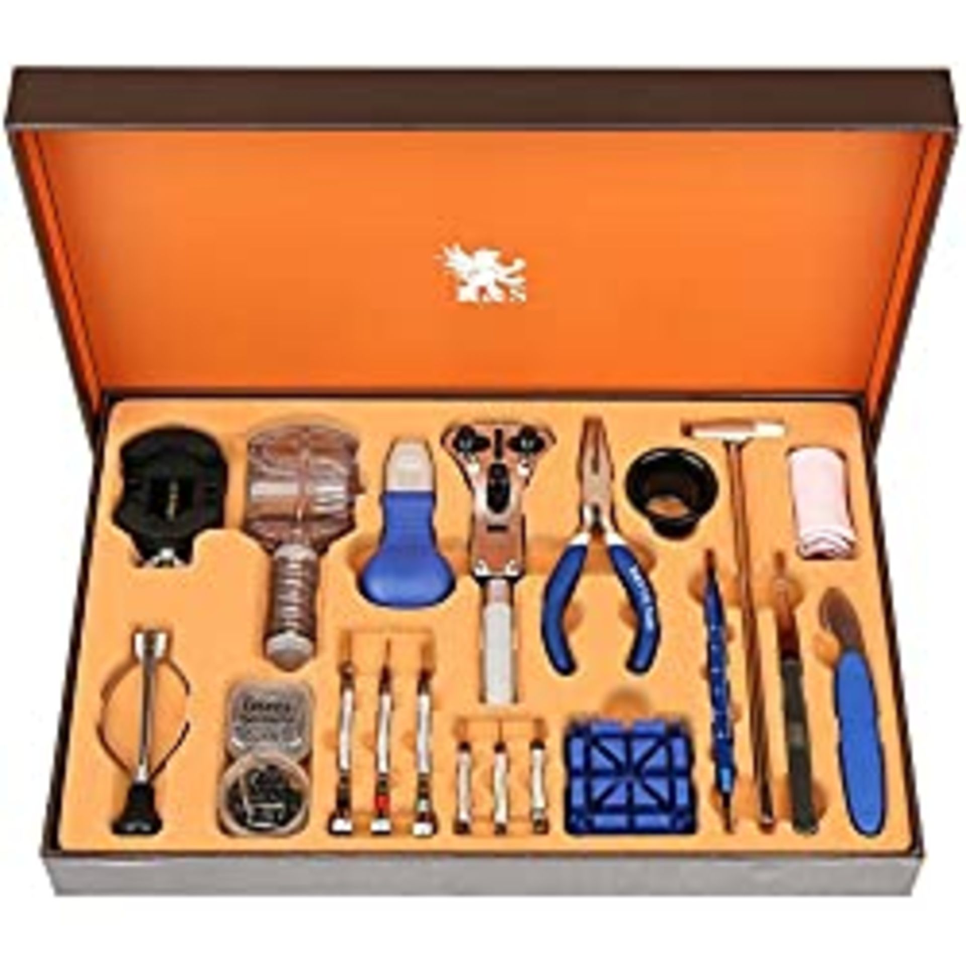 RRP £22.23 BRAND NEW STOCK H&S 155pcs Watch Repair Tool Kit Strap Link Removal