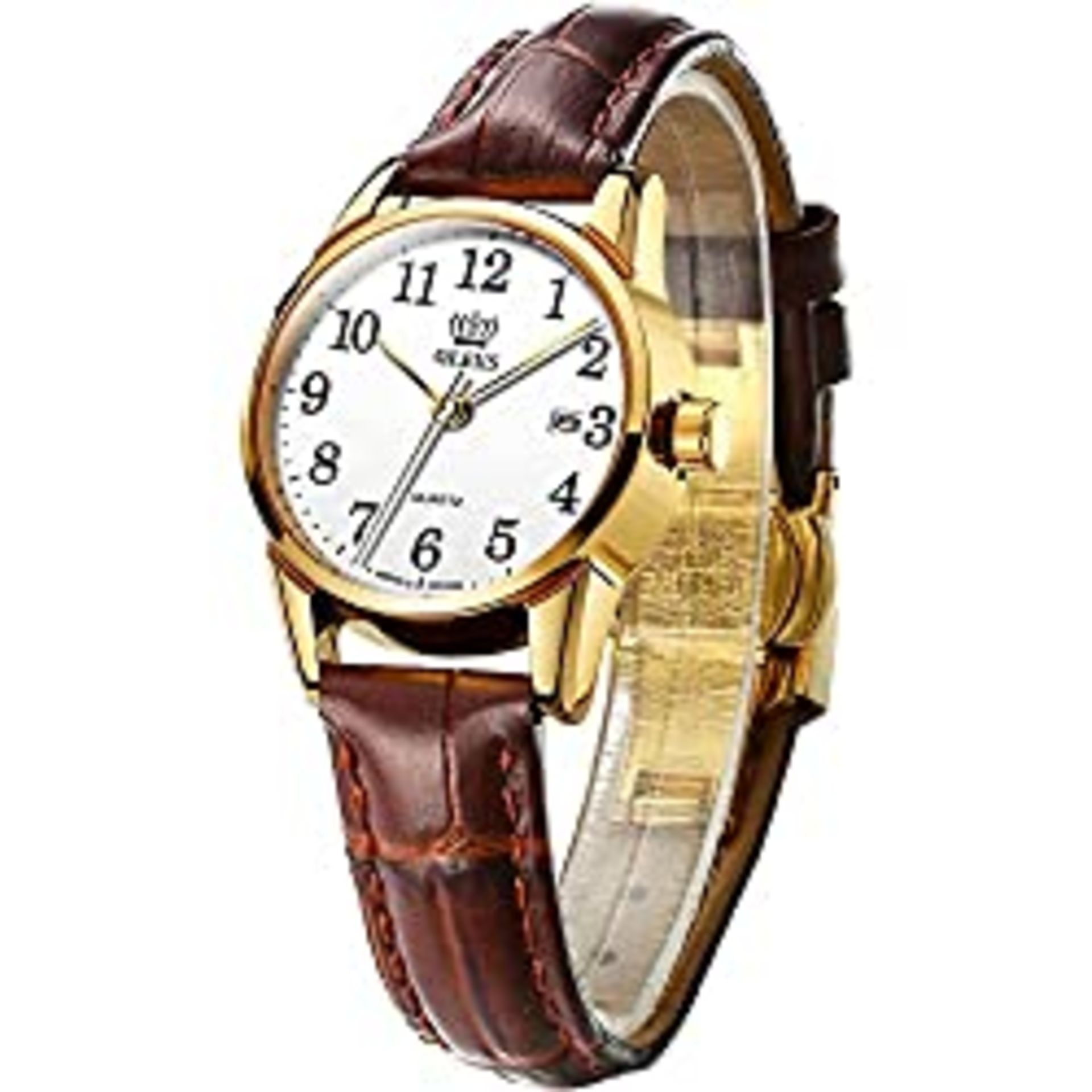 RRP £34.24 OLEVS Ladies Watch Analog Quartz Small Number Easy