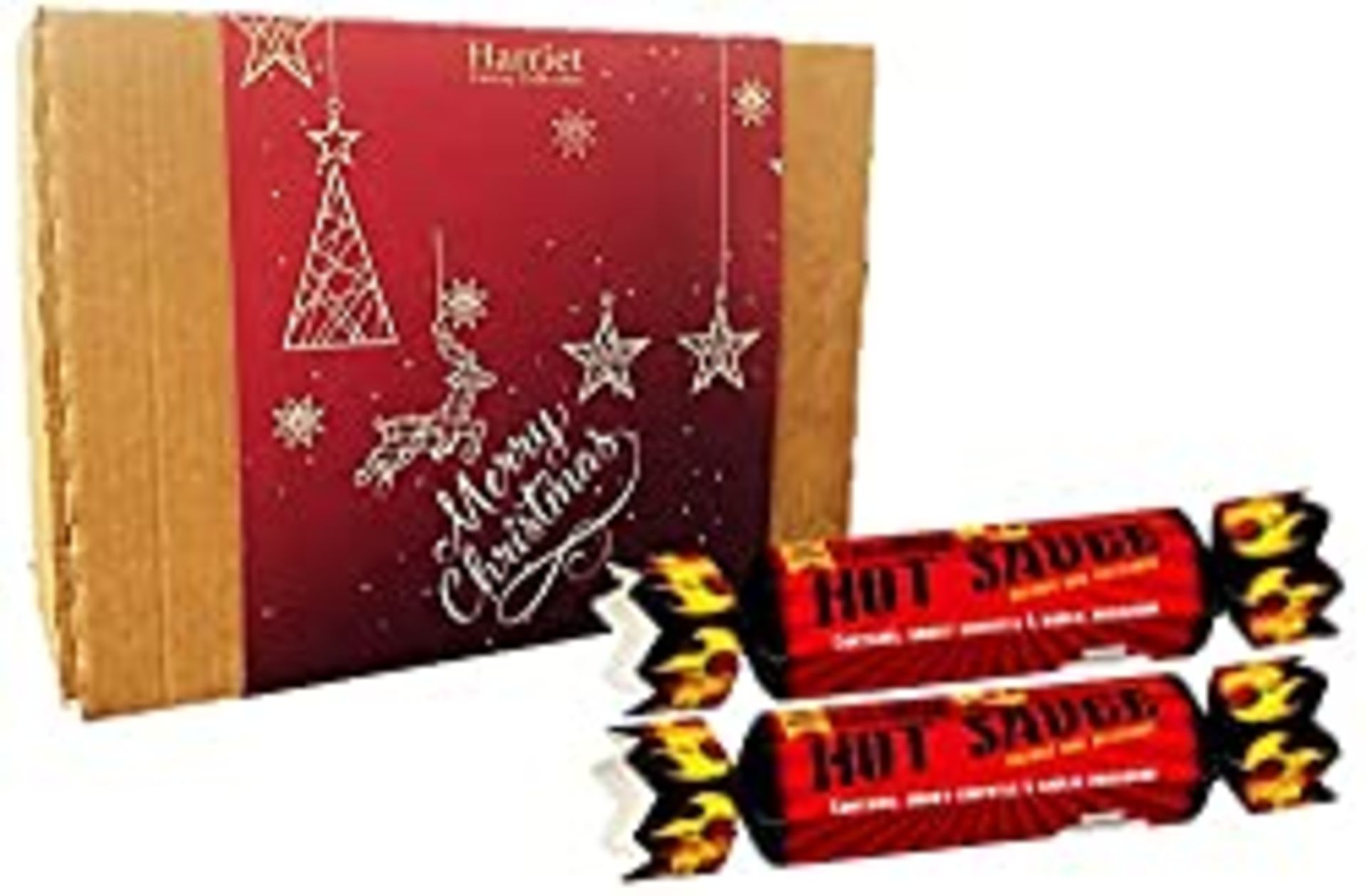 RRP £6.69 BRAND NEW STOCK Luxury Hot Sauce Crackers Gift Hamper