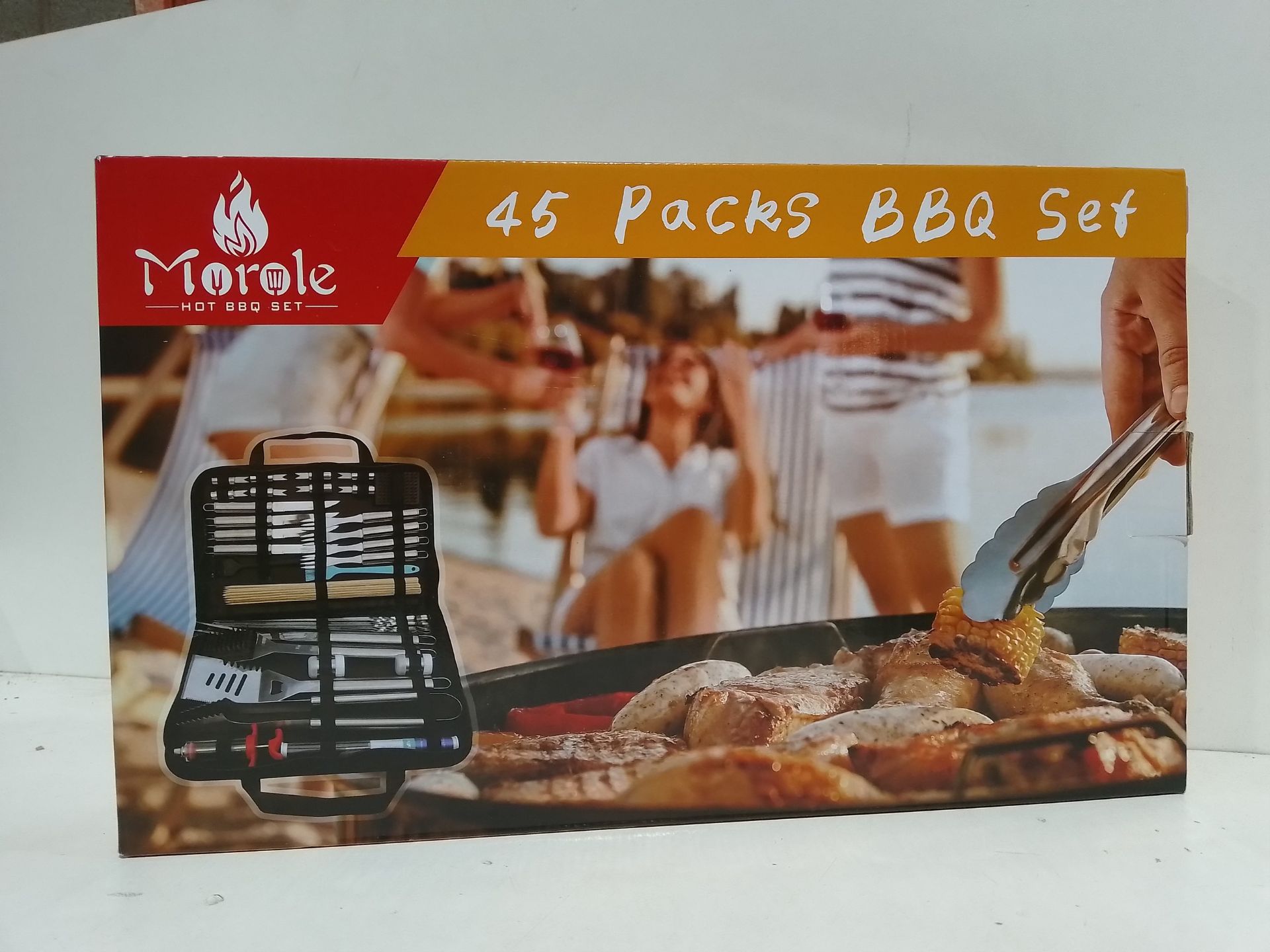 RRP £44.65 BRAND NEW STOCK Morole 45 in-1 BBQ Grill Tools - Image 2 of 2