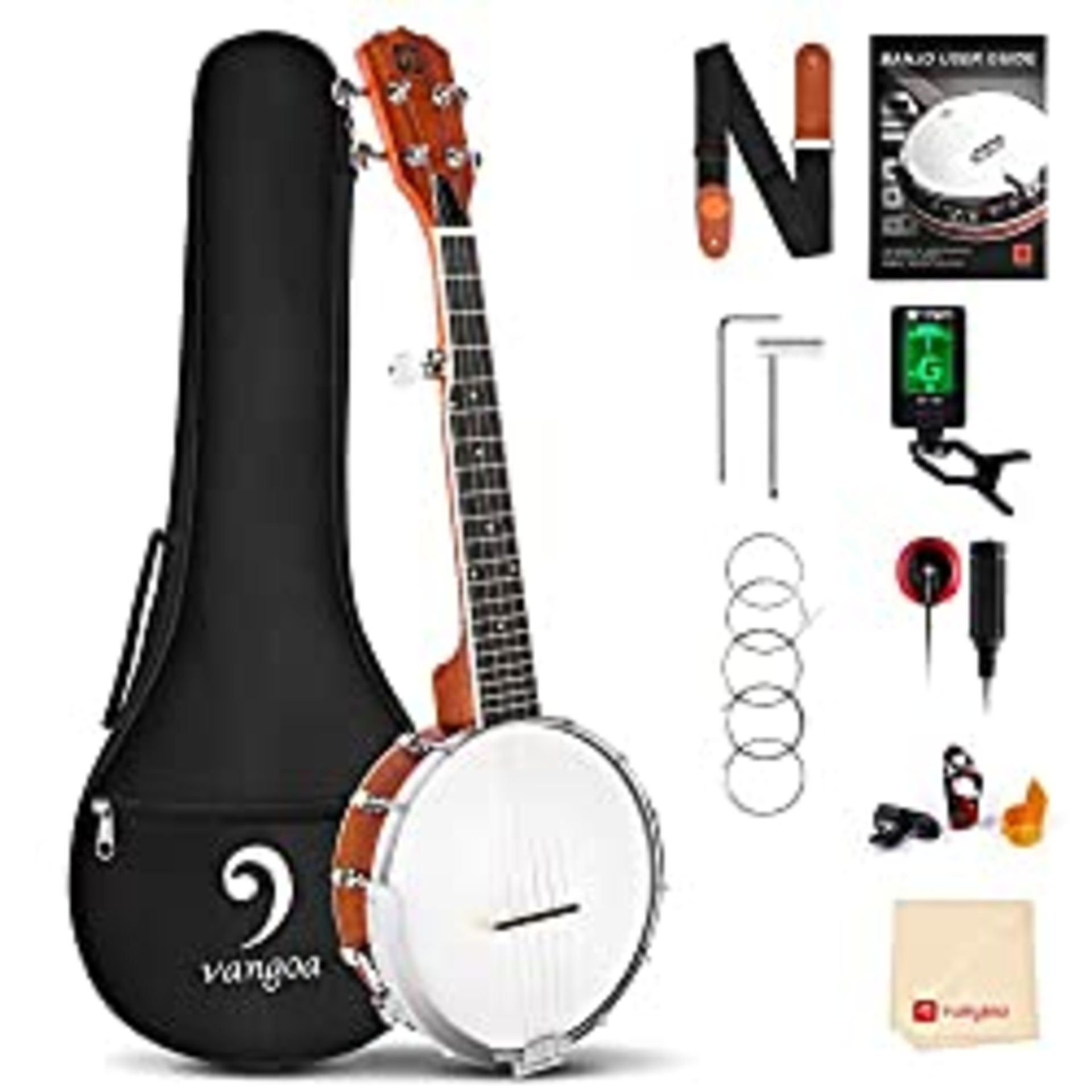 RRP £130.53 BRAND NEW STOCK Vangoa Tenor Banjos