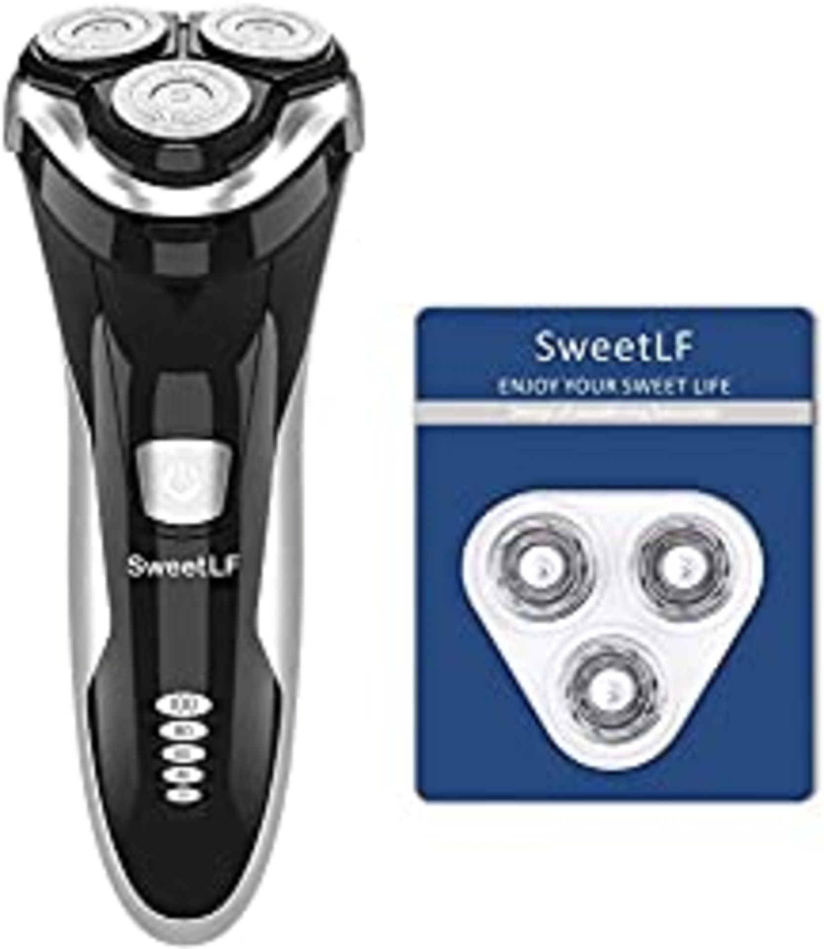 RRP £44.65 SweetLF Electric Shavers Men Wet and Dry Waterproof