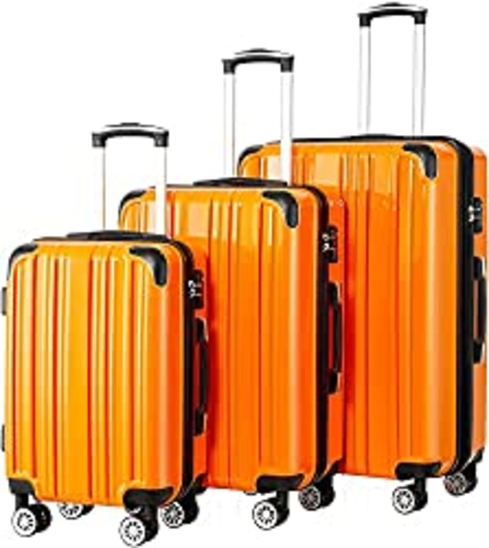 RRP £200.99 COOLIFE Suitcase Trolley Carry On Hand Cabin Luggage