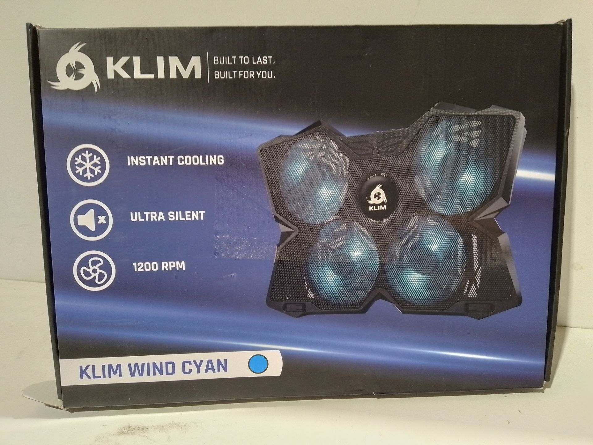 RRP £32.70 KLIM Wind Laptop Cooling Pad - Image 2 of 2