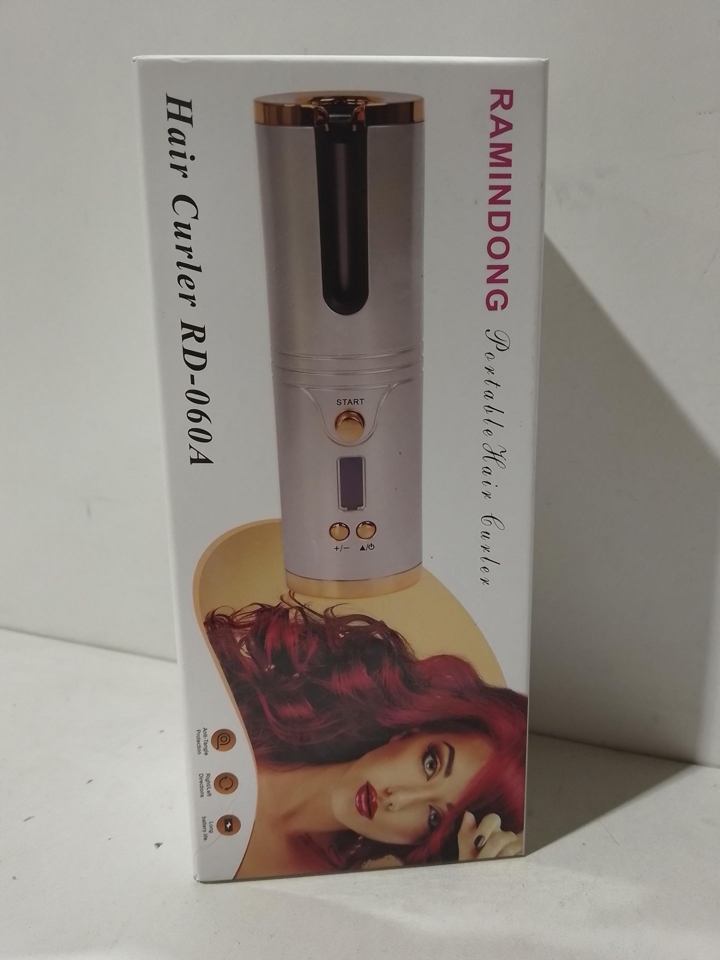 RRP £33.49 Rantizon Cordless Automatic Hair Curler - Image 2 of 2