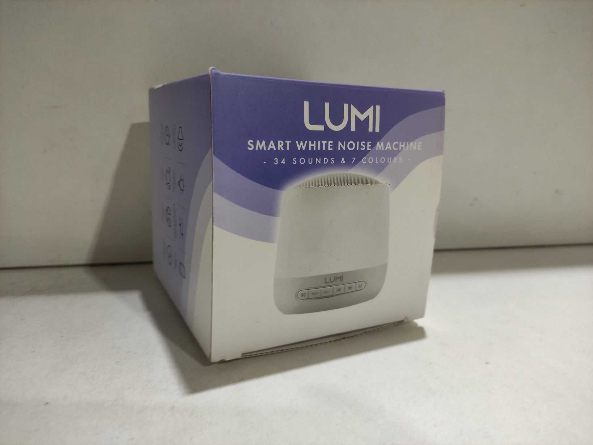 RRP £39.07 LUMI | App White Noise Machine | White Noise Machine - Image 2 of 2