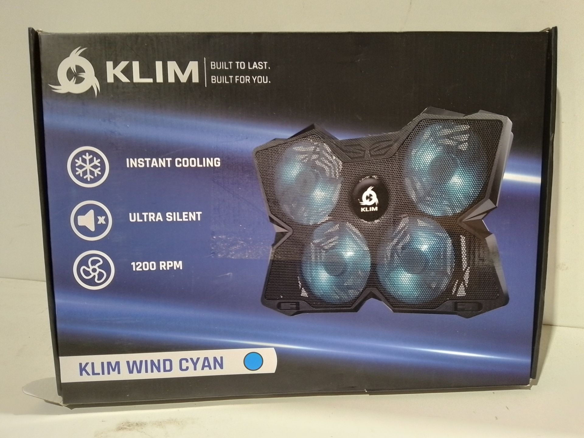 RRP £32.70 KLIM Wind Laptop Cooling Pad - Image 2 of 2