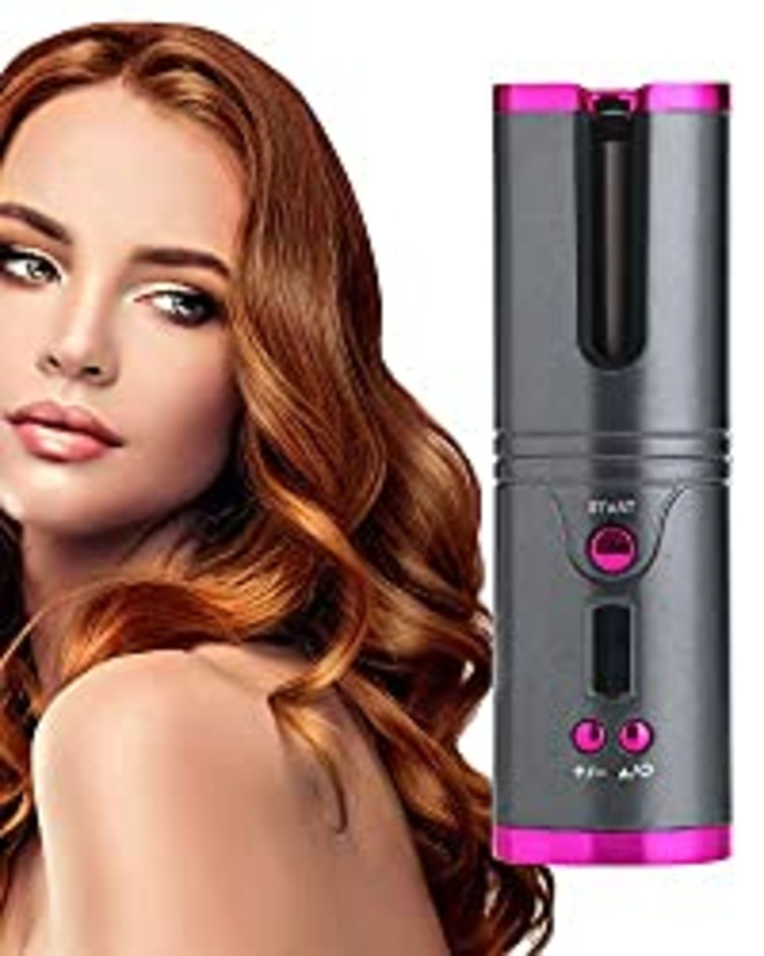 RRP £33.49 Rantizon Cordless Automatic Hair Curler