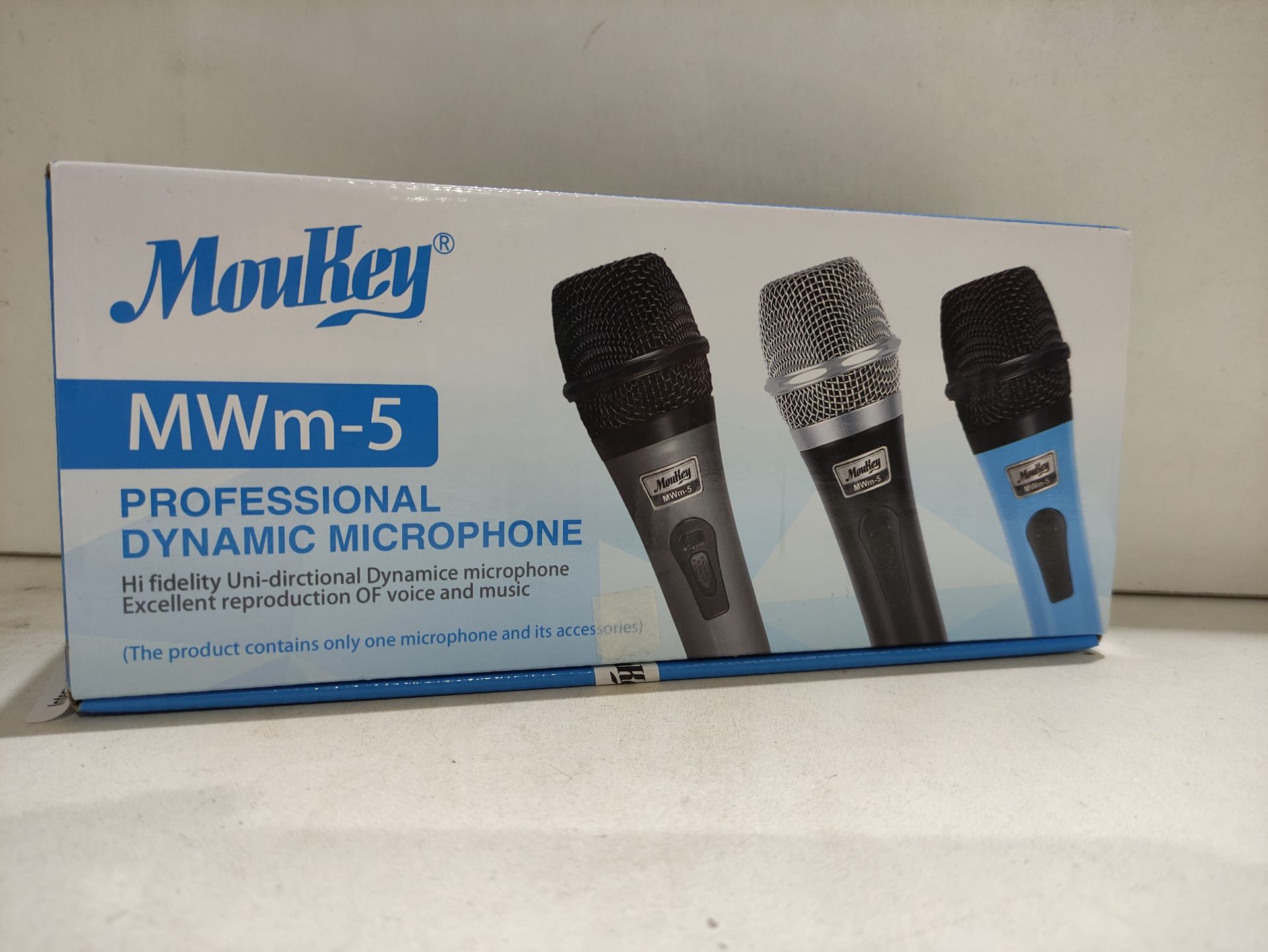 RRP £15.62 Moukey Dynamic Microphone - Image 2 of 2