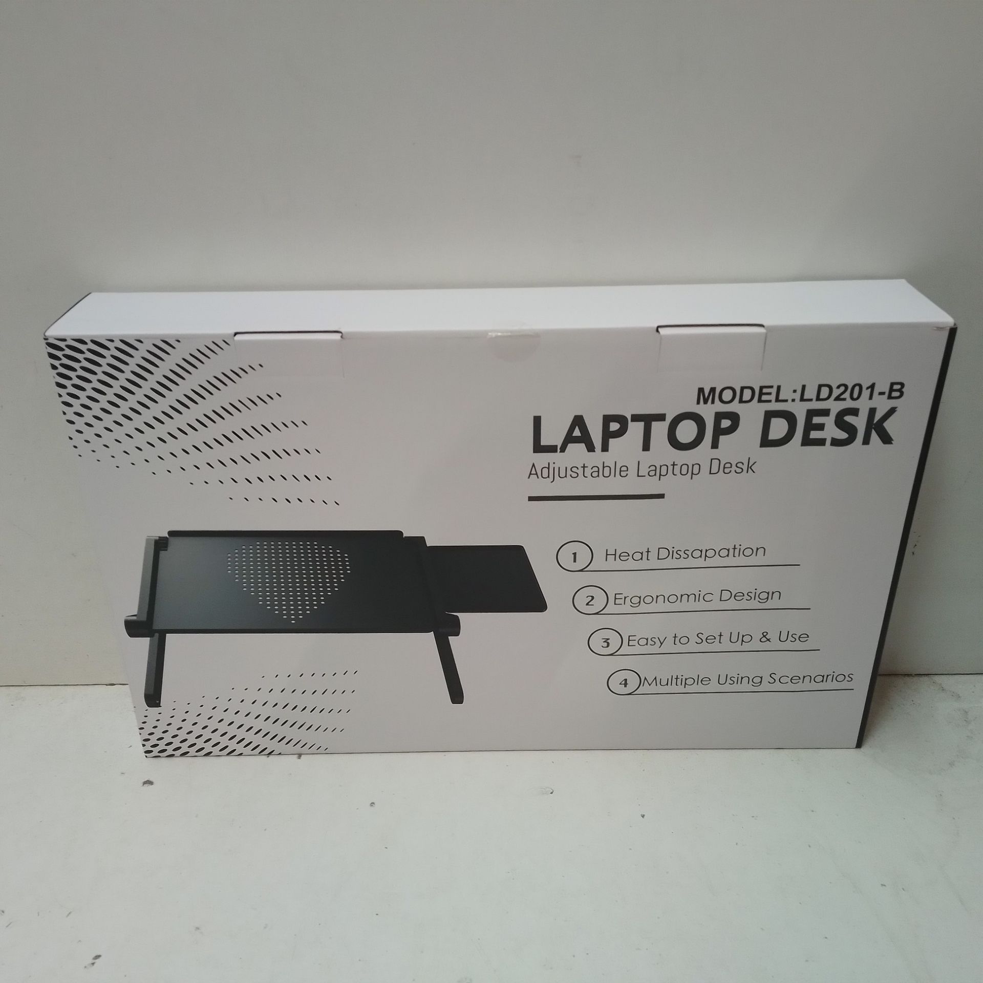 RRP £14.50 BRAND NEW STOCK Foldable Laptop Table Stand for Bed