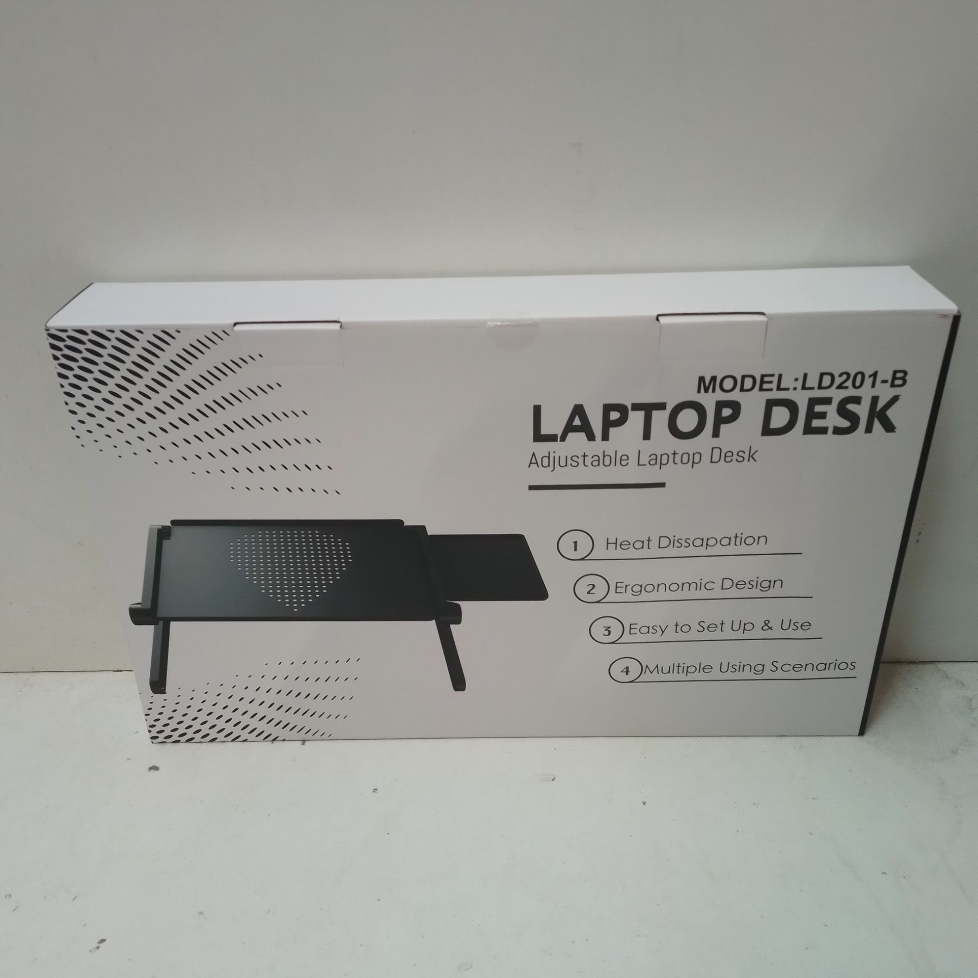 RRP £14.50 BRAND NEW STOCK Foldable Laptop Table Stand for Bed