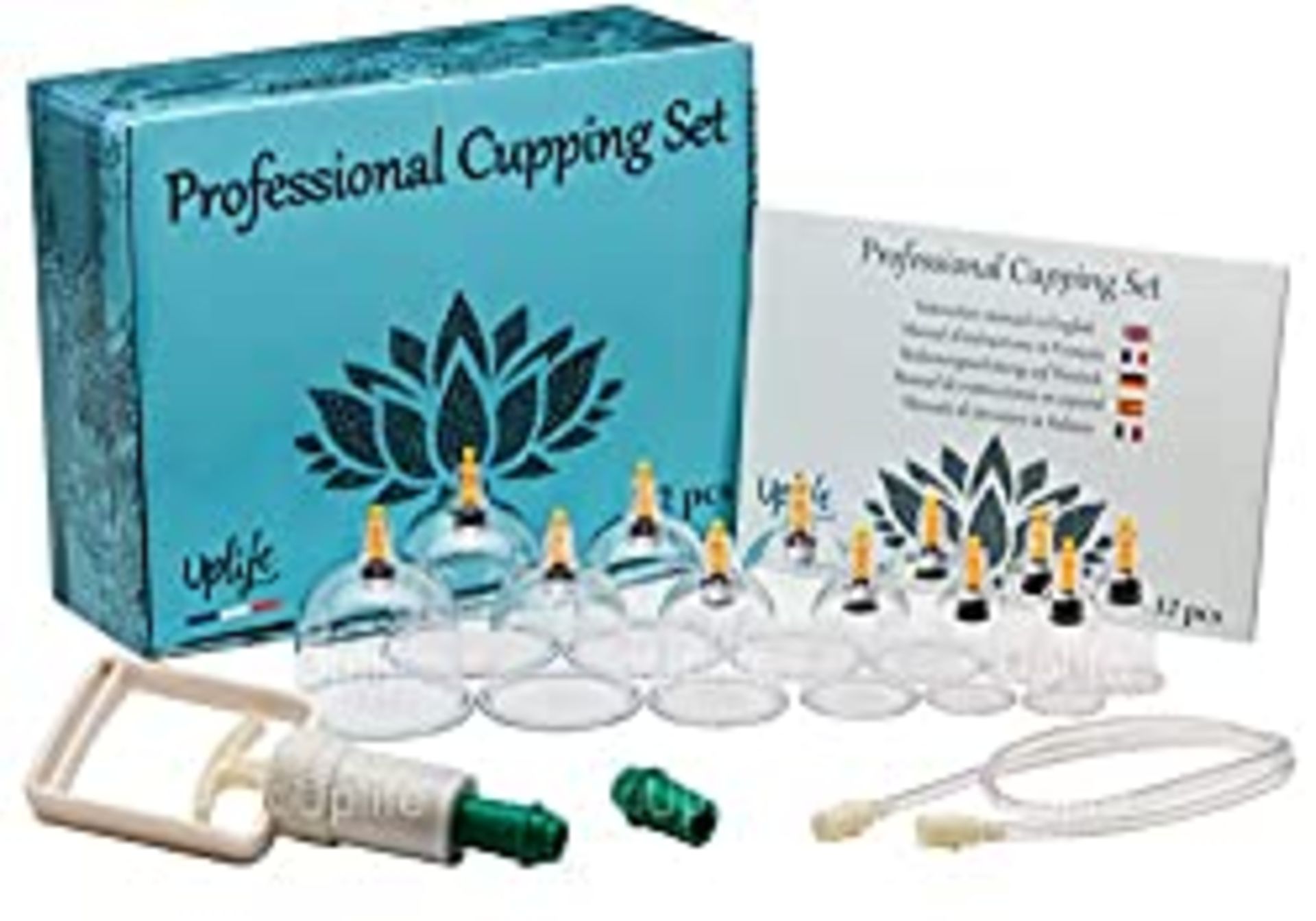 RRP £20.80 Uplife Chinese Cupping Therapy Set