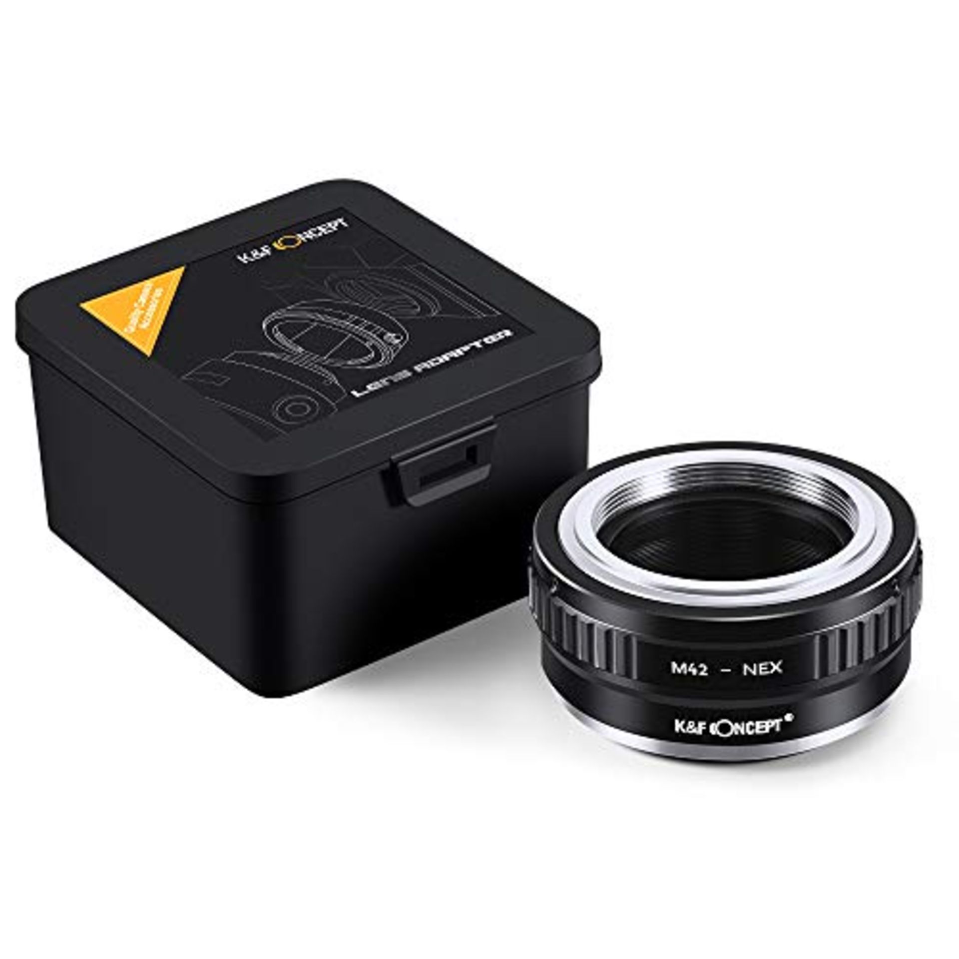 RRP £24.55 K&F Concept M42 to NEX Lens Mount Adapter - Image 2 of 4