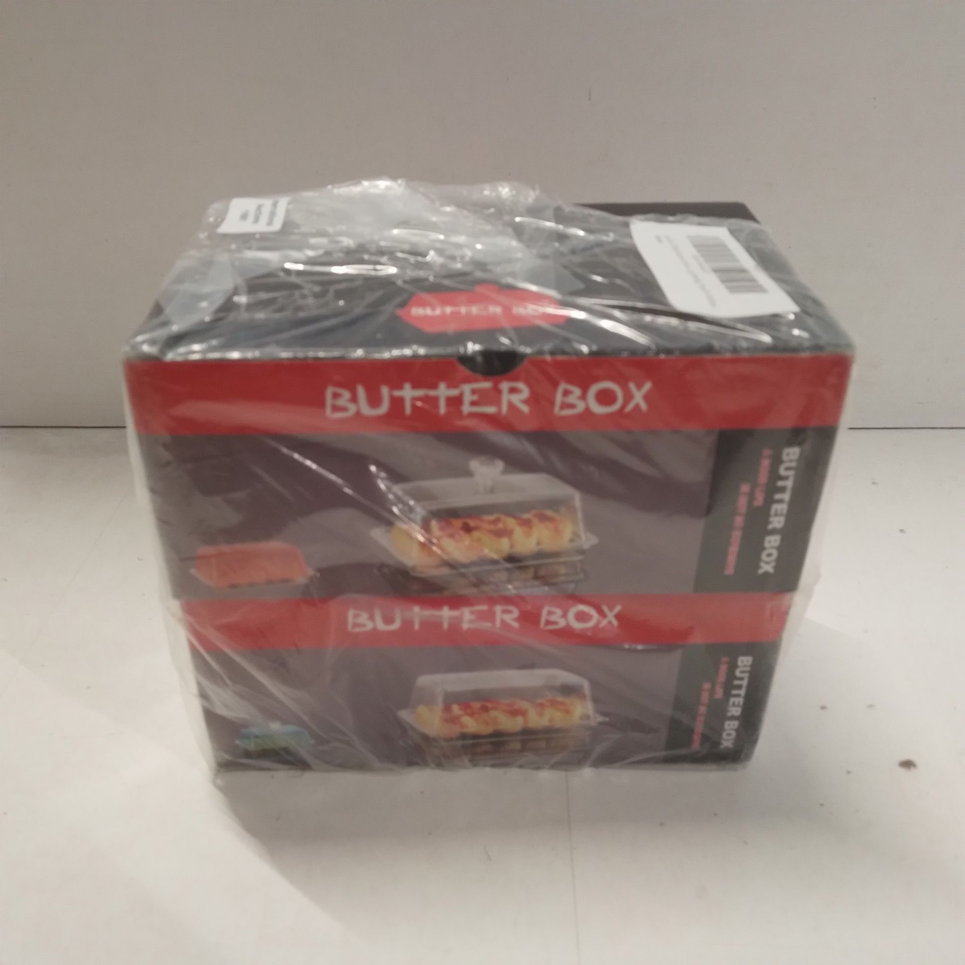 RRP £15.62 Jucoan 2 Pack Butter Dish with Lid - Image 2 of 2