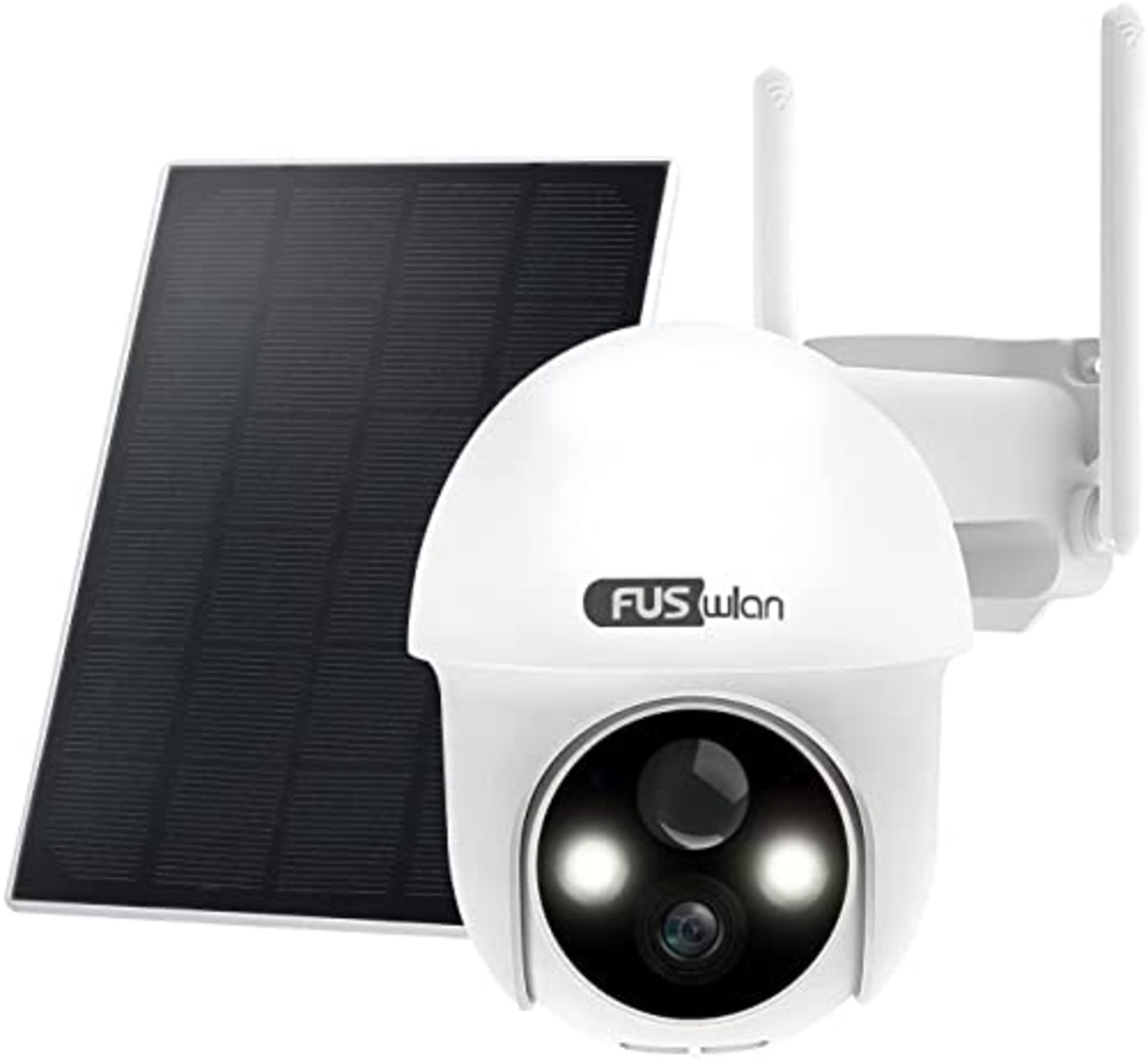 RRP £66.99 Wireless Solar Security Camera Outdoor - Image 2 of 4