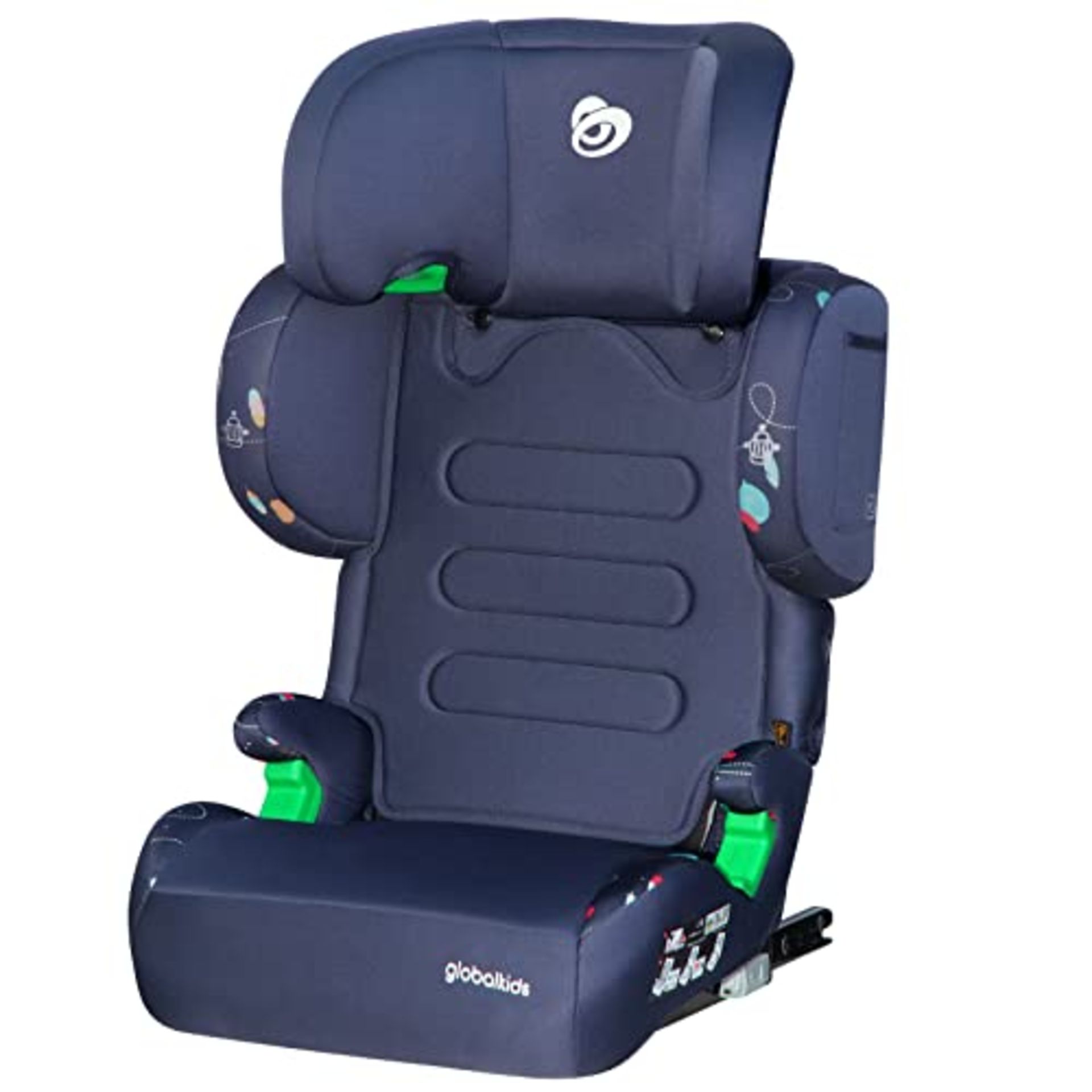 RRP £88.21 globalkids i-Size High Back Booster Car Seat