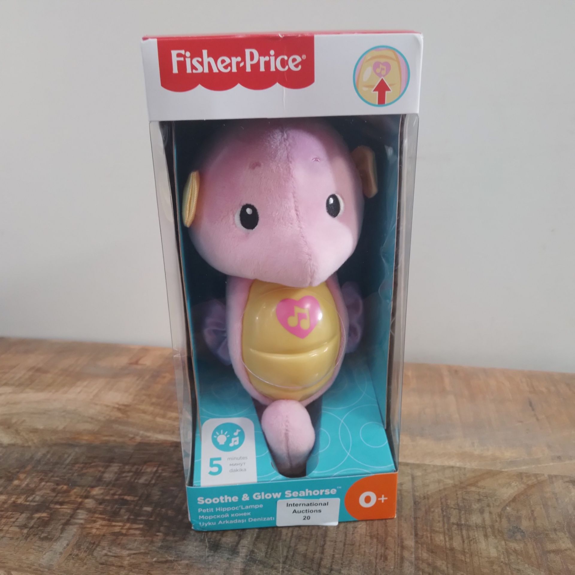 RRP £24.55 Fisher-Price Soothe and Glow Seahorse - Image 2 of 2