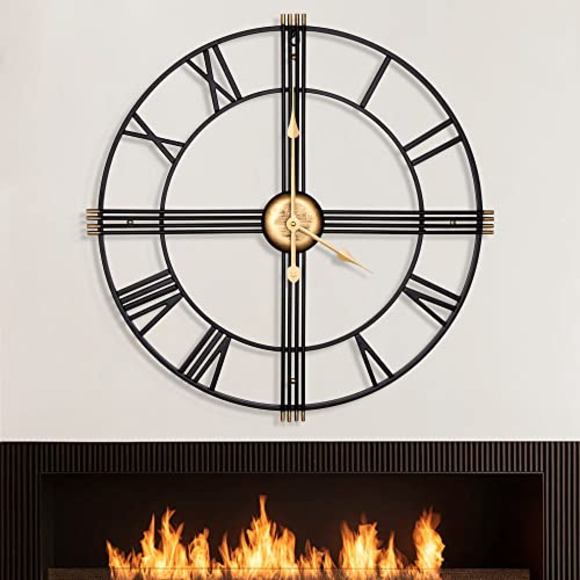 RRP £32.36 HAITANG 16 Inches Modern Wall Clock