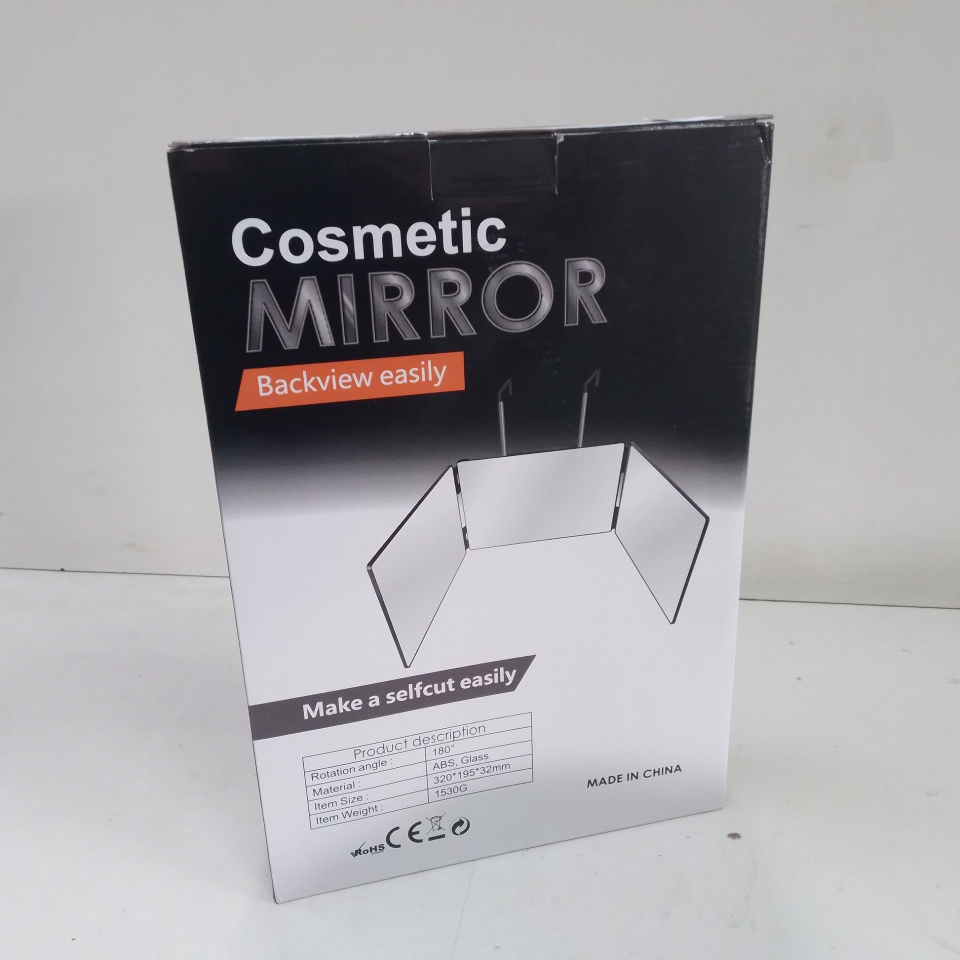 RRP £36.29 LYSTAO 3 Way Mirror - Image 3 of 4