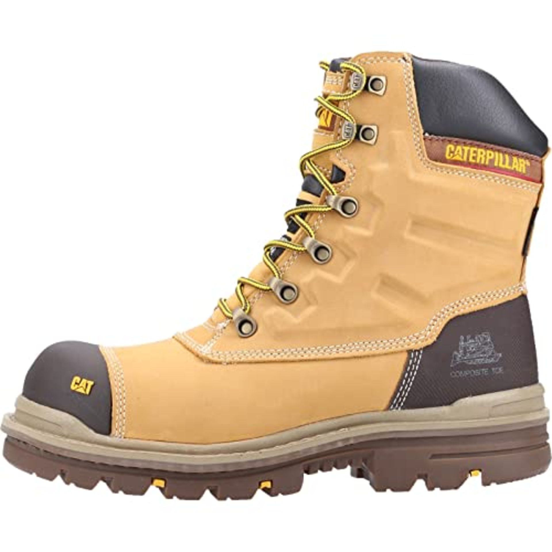 RRP £111.66 Caterpillar Men's Premier 8" Wr Tx Ct S3 HRO SRC Safety Boots - Image 2 of 3