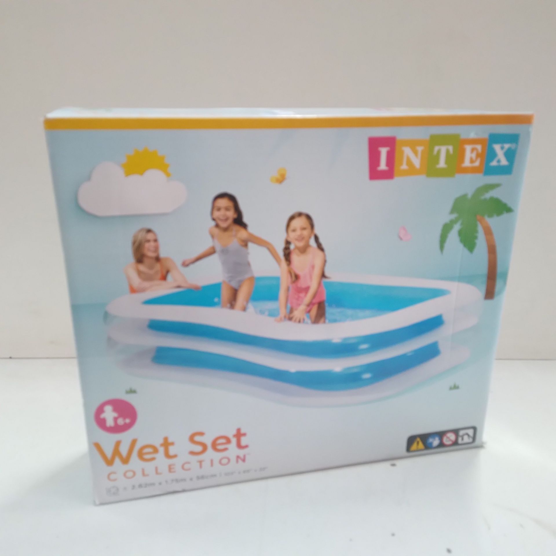 RRP £31.87 Intex Family Swim Center Pool 262x175cm ZWEMBAD 262X175X56-VARIOUS - Image 3 of 4