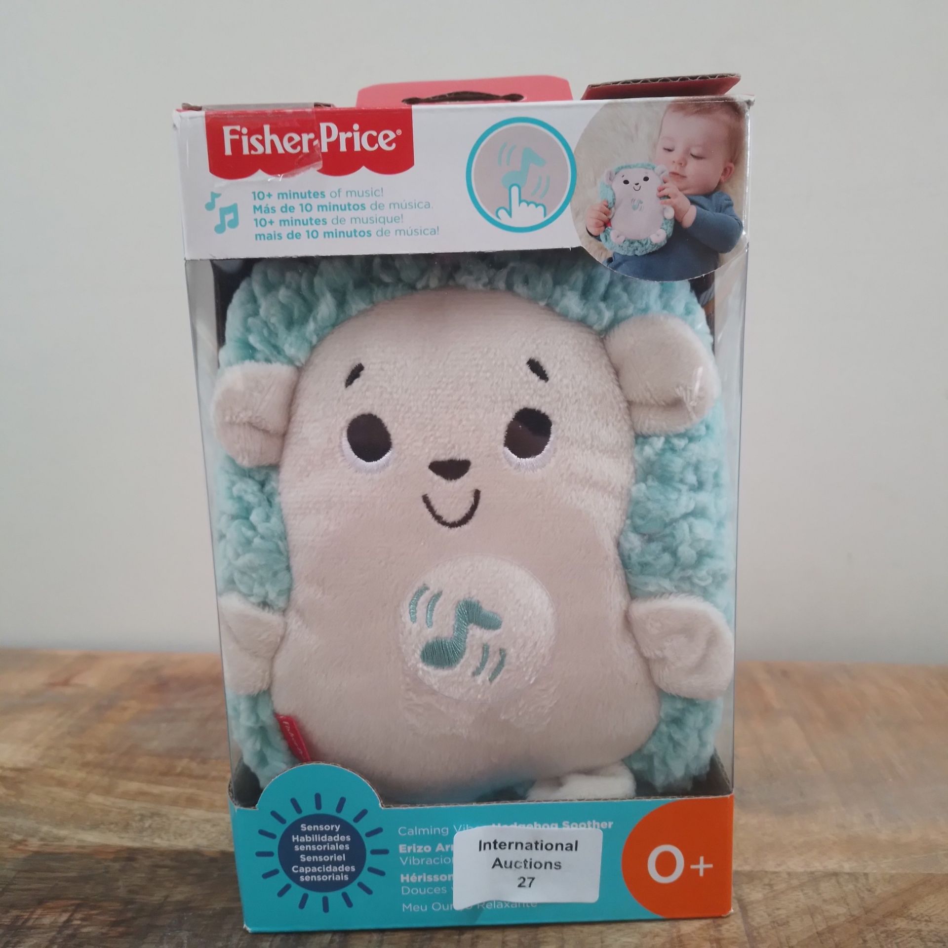 RRP £22.23 Fisher-Price Calming Vibes Hedgehog Soother - Image 2 of 2