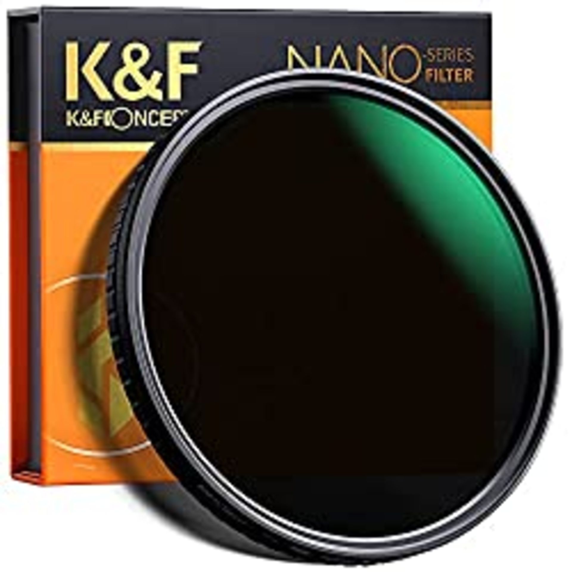 RRP £65.87 K&F Concept 82mm Variable ND Filter Adjustable Fader Neutral Density ND2