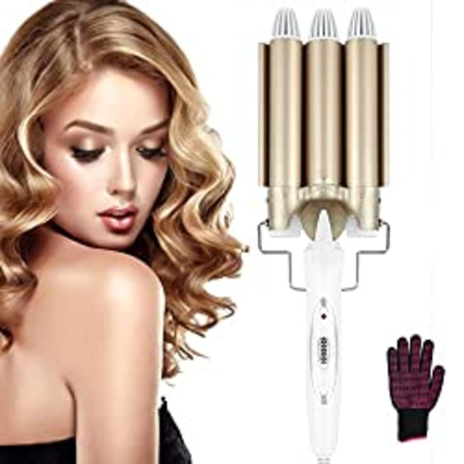 RRP £18.97 Ten-Tatent Hair Waver