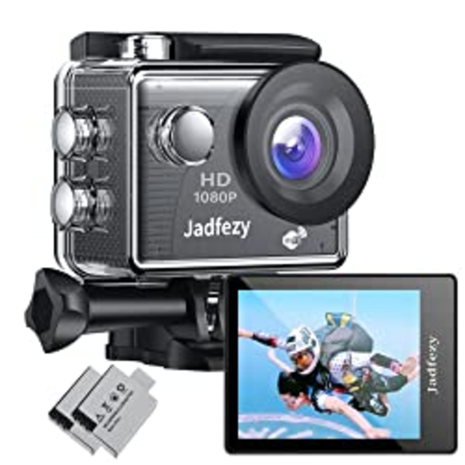 RRP £31.68 Jadfezy WiFi Action Camera Ultra HD 1080P