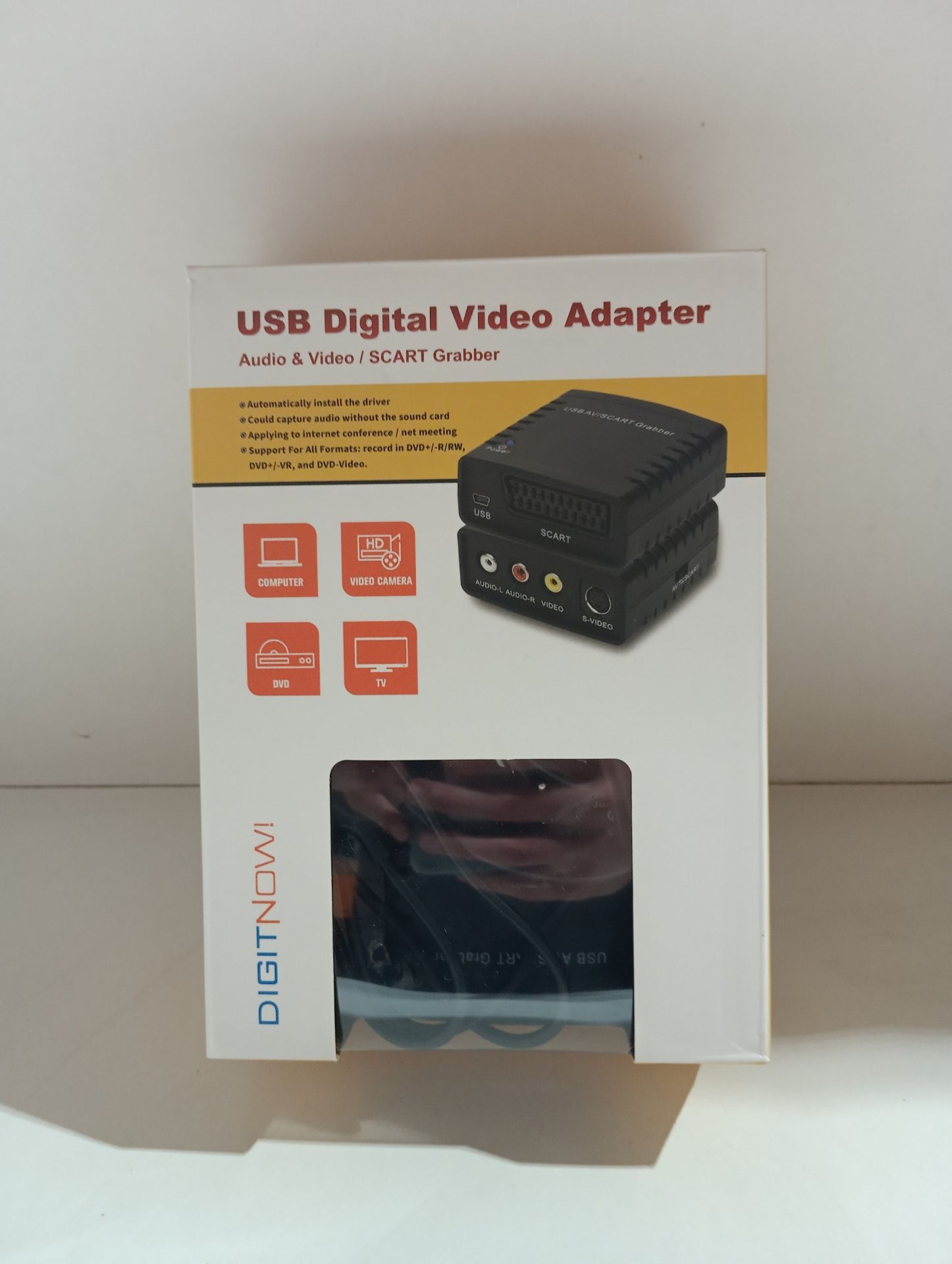 DIGITNOW USB DIGITAL VIDEO ADAPTER AUDIO AND VIDEO/SCART GRABBER RRP £17.99 - Image 2 of 2