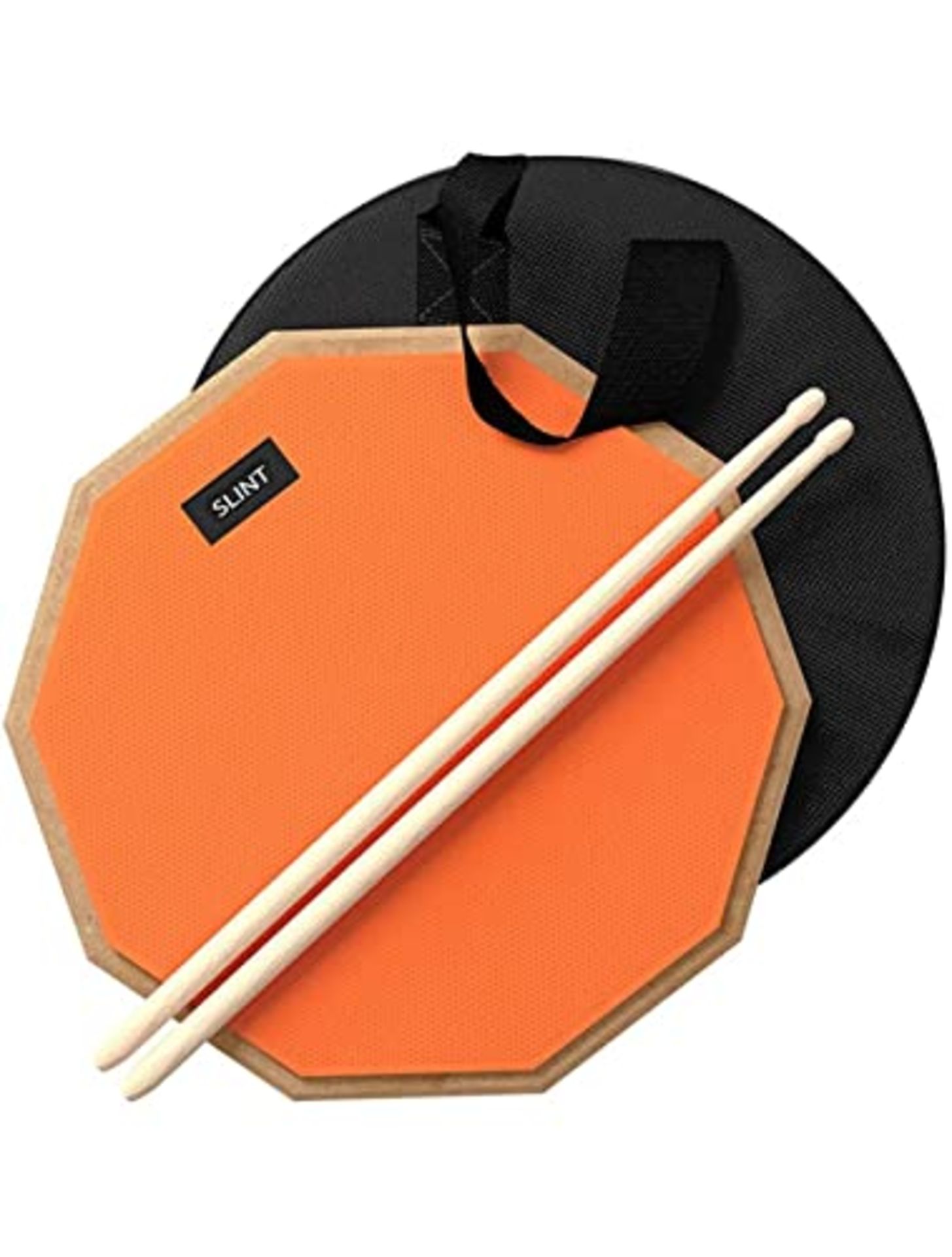 RRP £28.85 Slint 12 Inch Snare Drum Practice Pad and Sticks