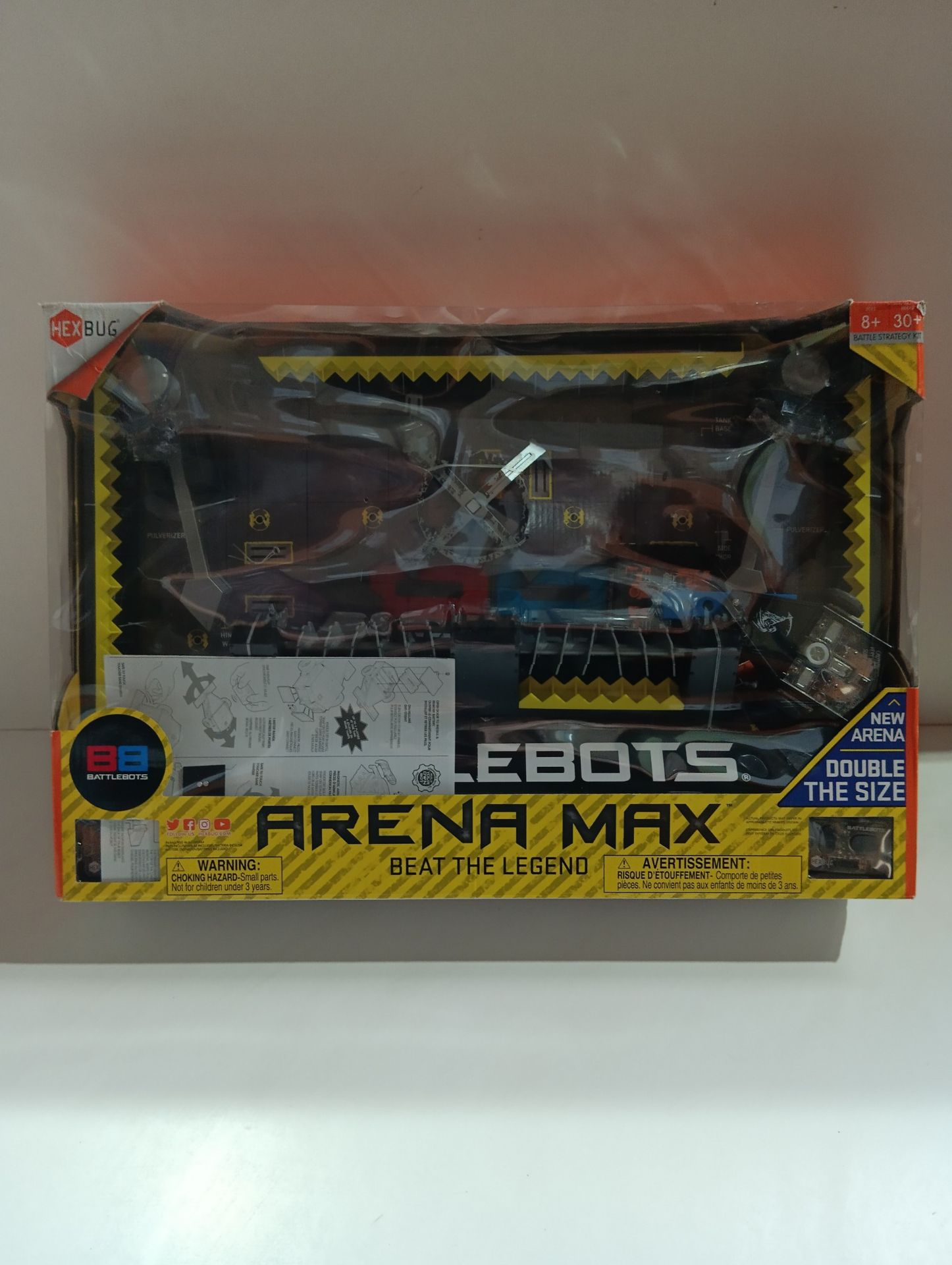 RRP £83.75 HEXBUG BattleBots Arena MAX - Image 2 of 2