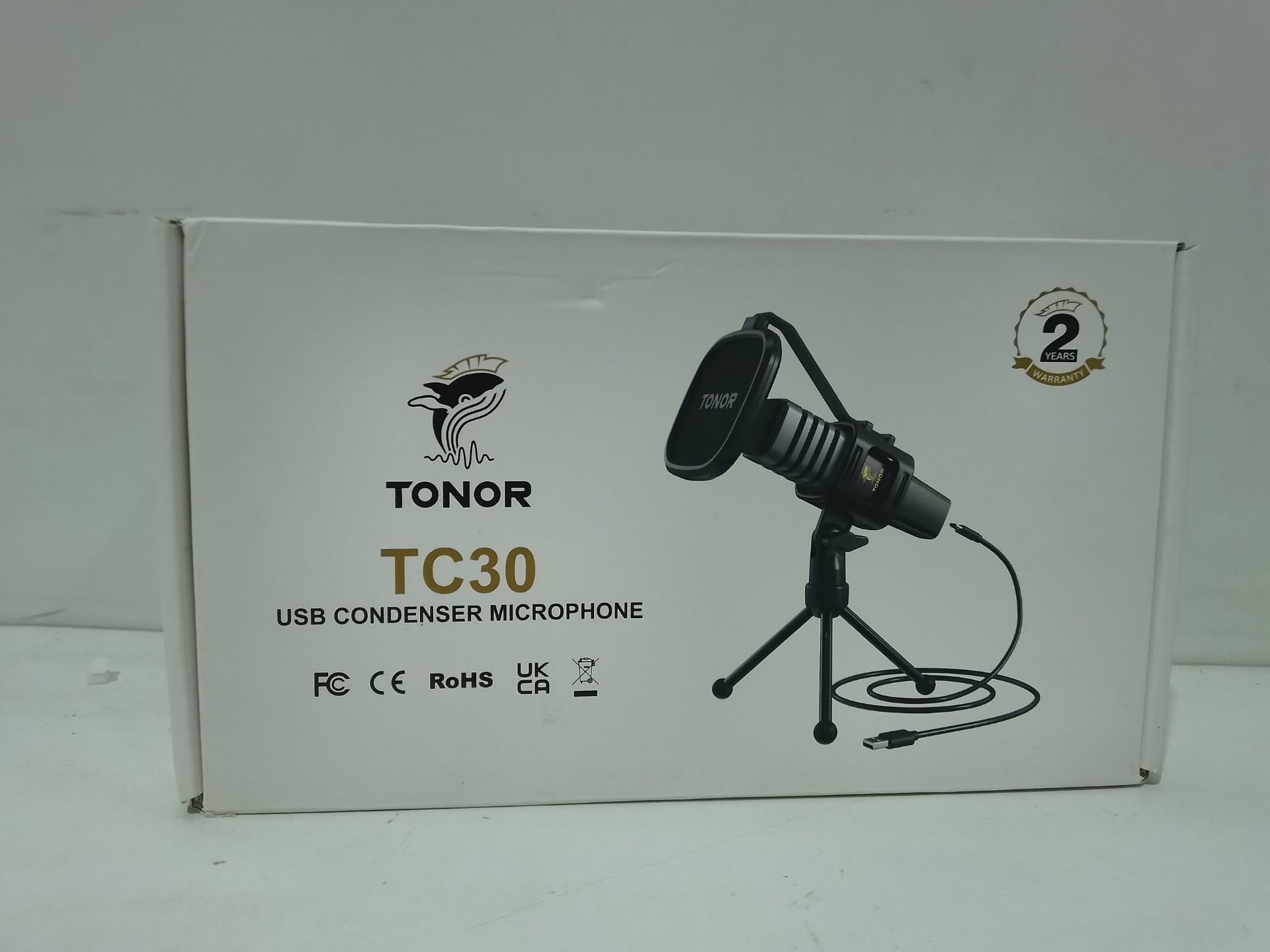 RRP £30.14 TONOR USB Microphone - Image 2 of 2