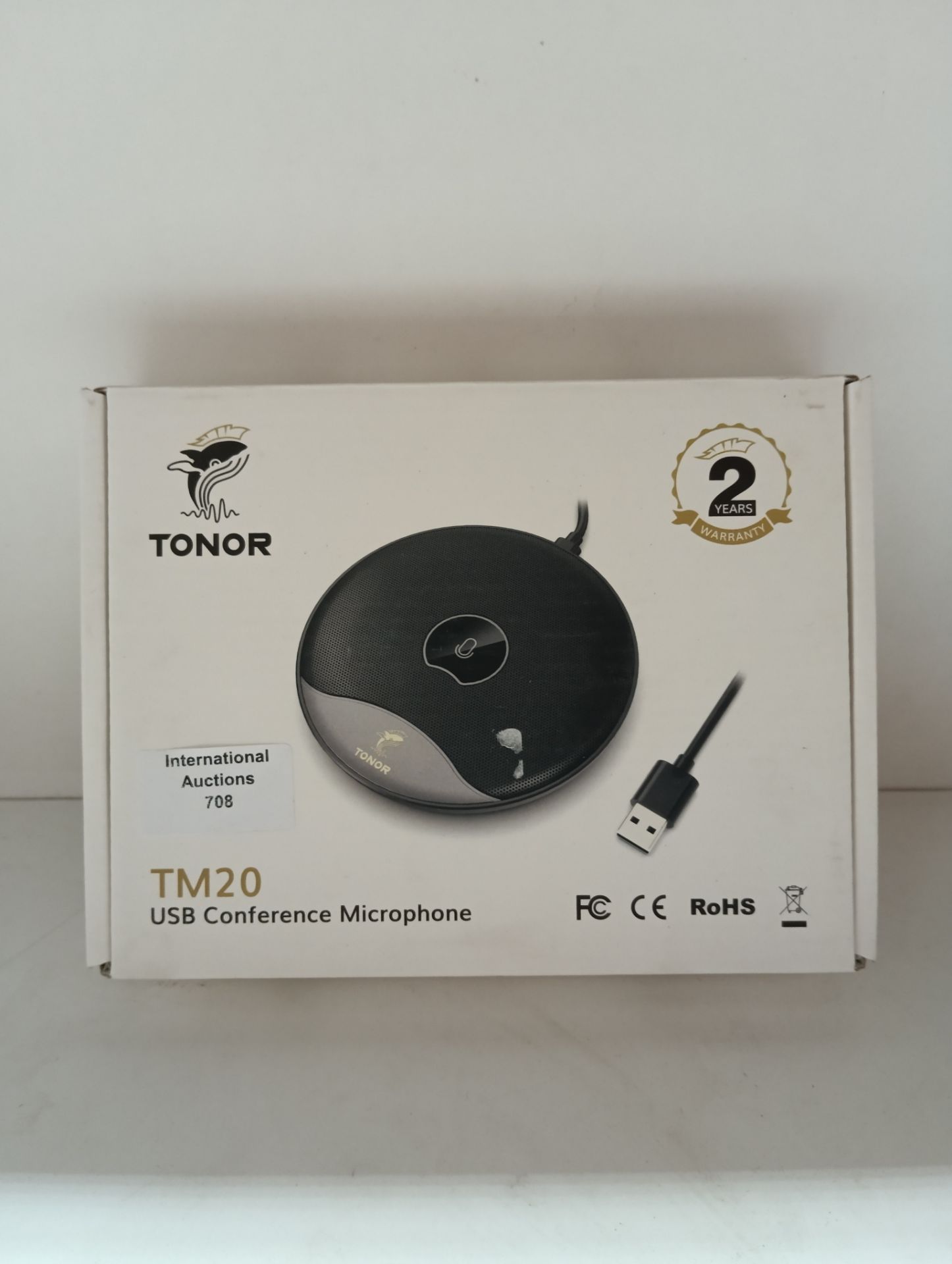 RRP £36.84 TONOR USB Conference Microphone - Image 2 of 2