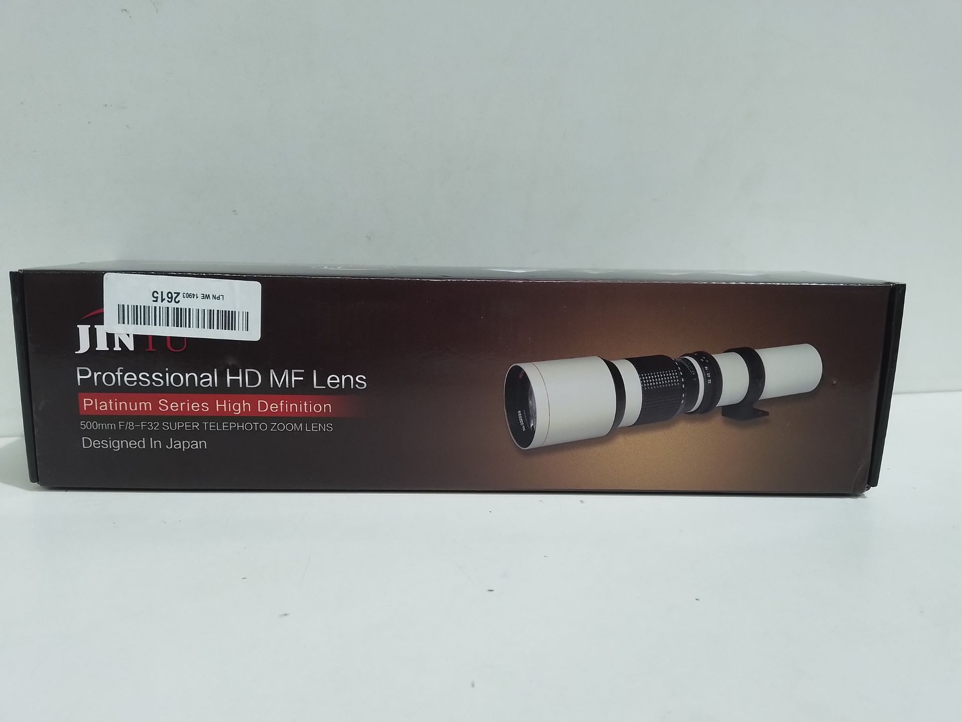 RRP £139.57 JINTU 500mm-1000mm F/8 Telephoto Lens Manual Camera - Image 2 of 2